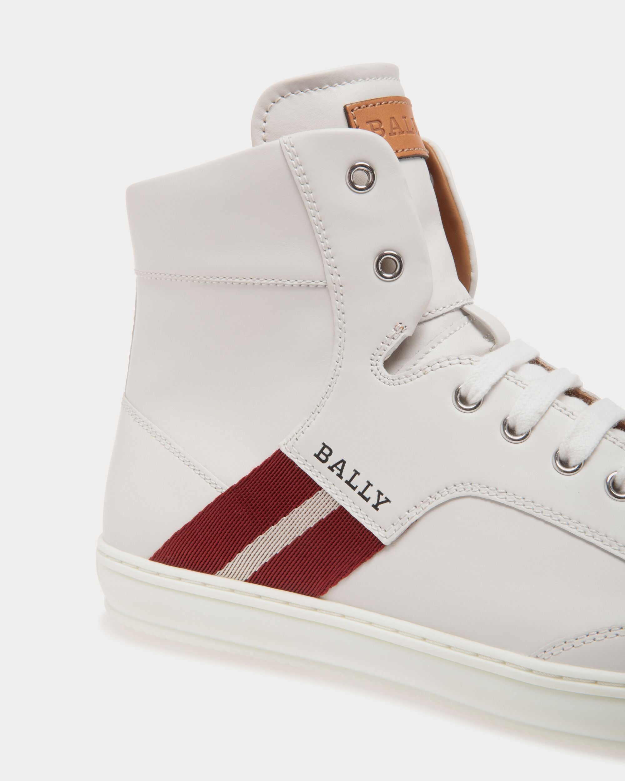 Sneaker In White Leather - Herren - Bally - 05