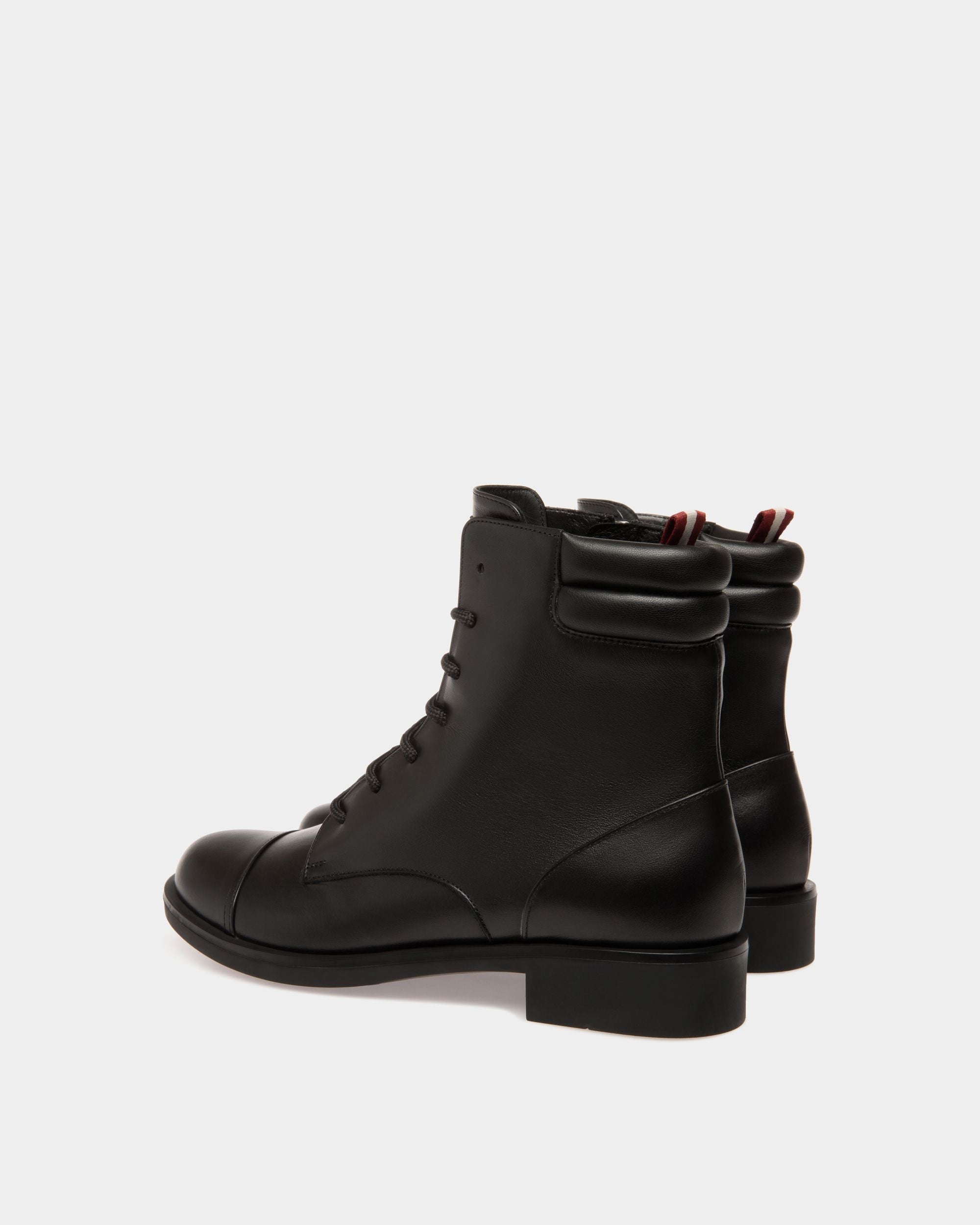 Bottine En Cuir Noir - Femme - Bally - 03