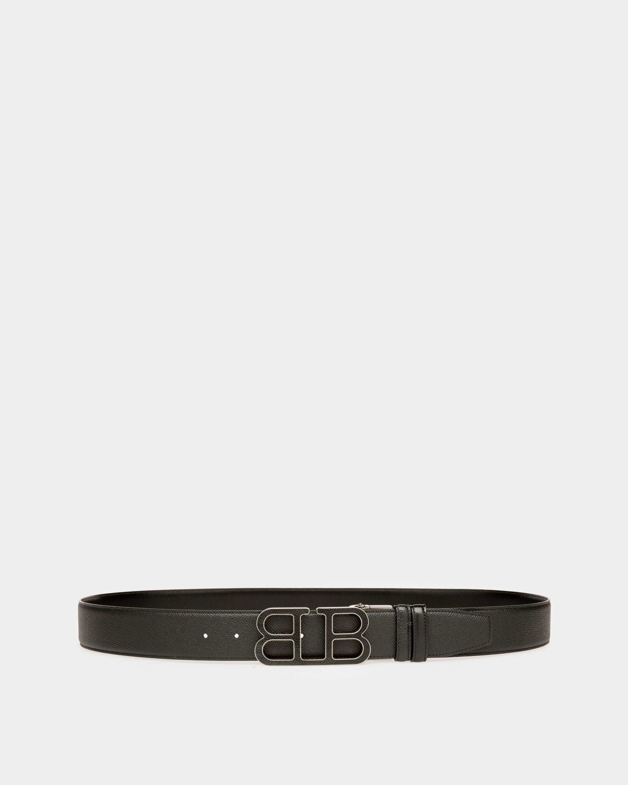 Britt Ceinture 40 Mm En Cuir Noir - Homme - Bally - 01