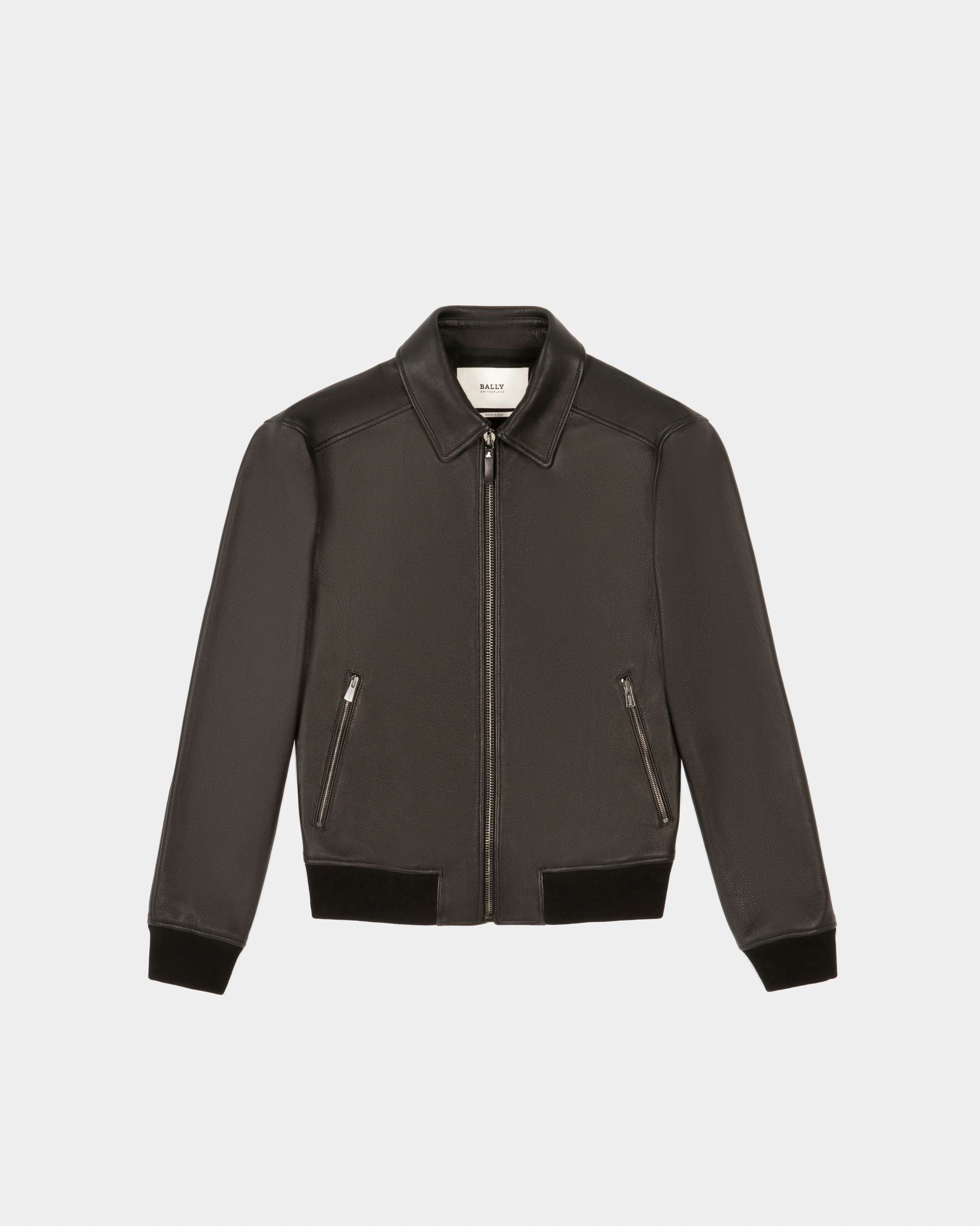Oberbekleidung Aus Schwarzem Leder - Herren - Bally - 01