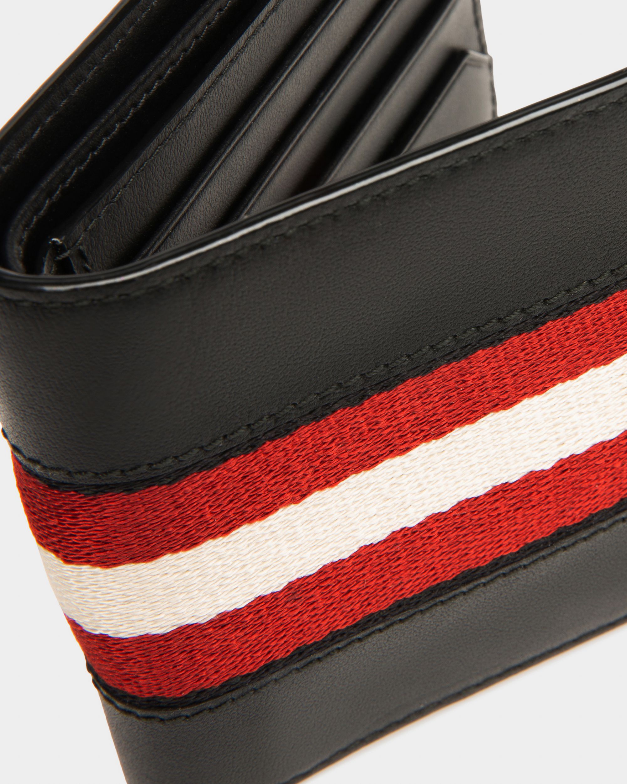 Brasai Portefeuille En Cuir Noir - Homme - Bally - 04