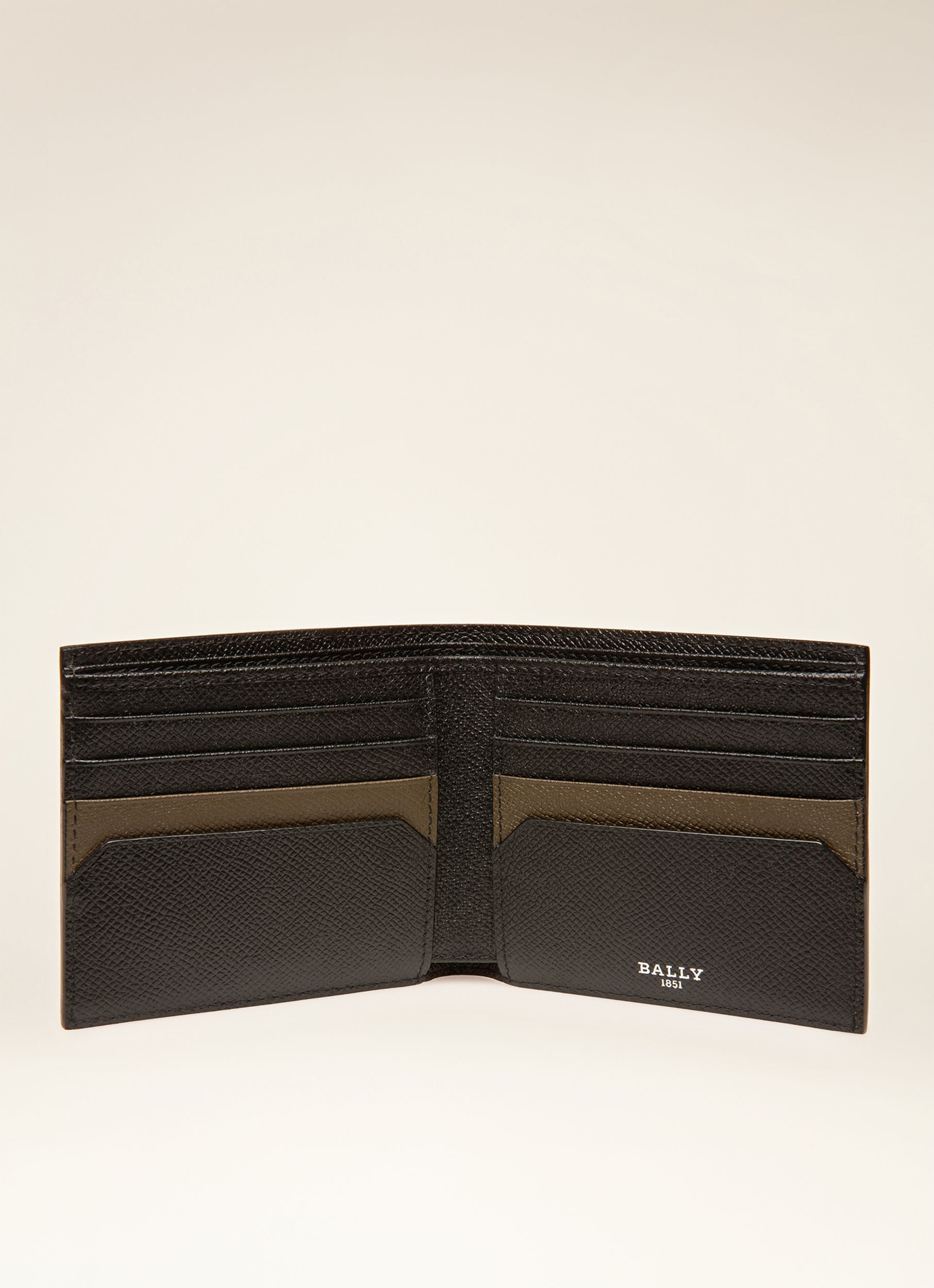 Brasai Portefeuille En Cuir Noir - Homme - Bally - 03