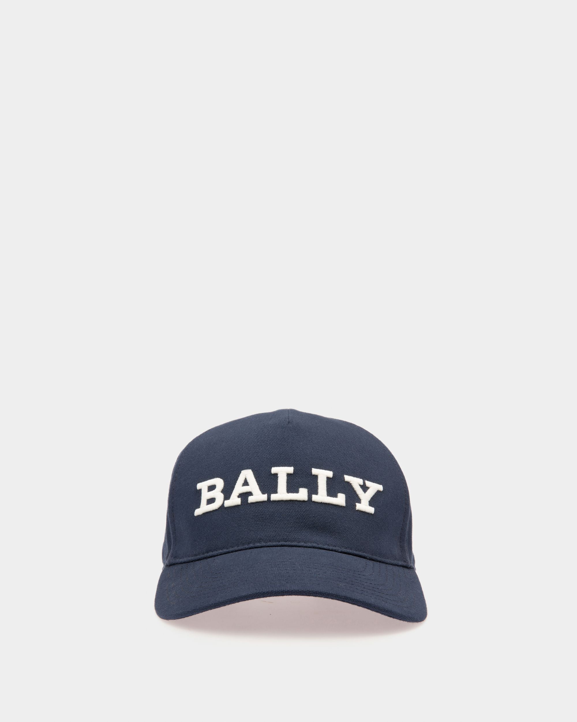 Cappello In Cotone Blu Marina - Uomo - Bally - 01