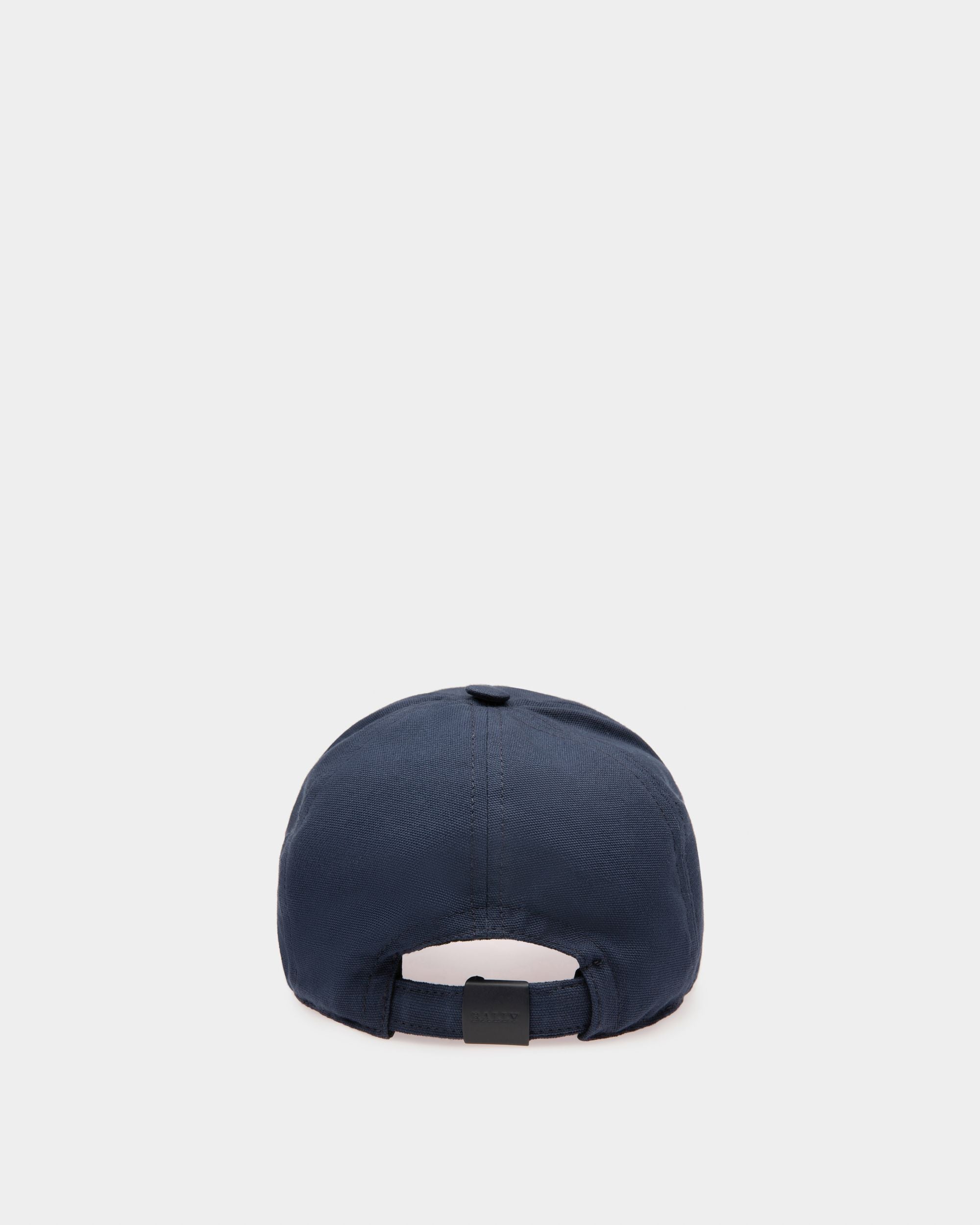 Cappello In Cotone Blu Marina - Uomo - Bally - 02