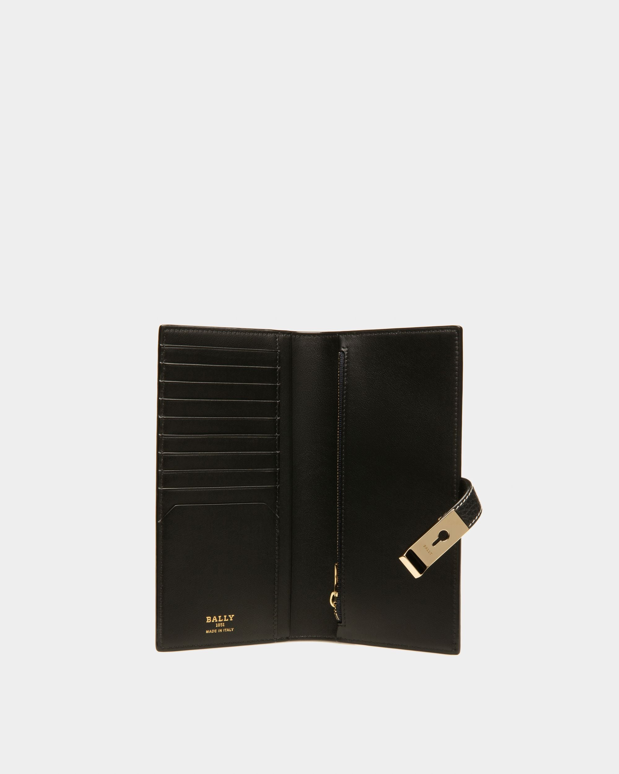 Amy Brieftasche Aus Schwarzem Leder - Damen - Bally - 03