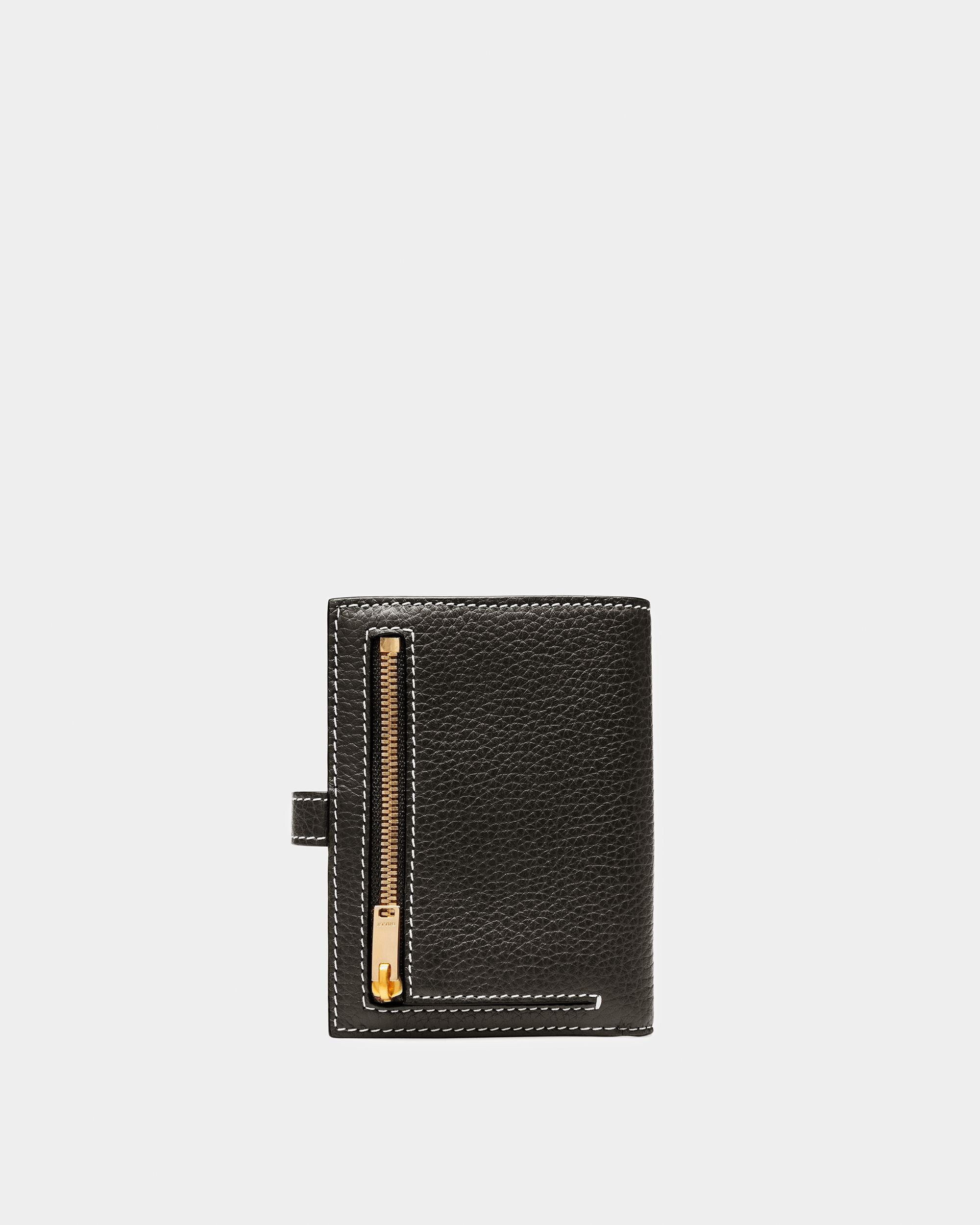 Assen Porte-Cartes En Cuir Noir - Femme - Bally - 02