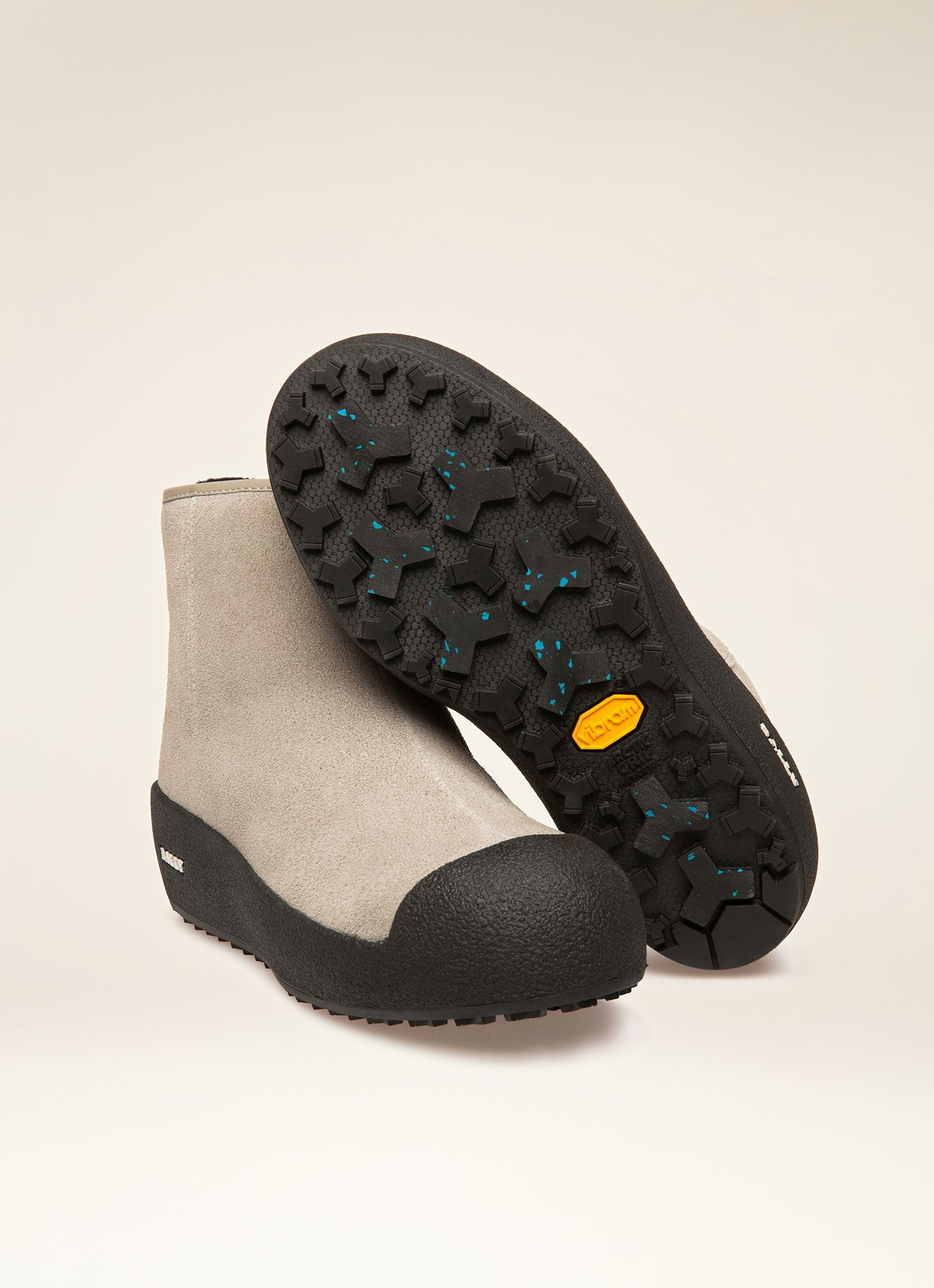 Botte Curling En Daim Gris - Femme - Bally - 07