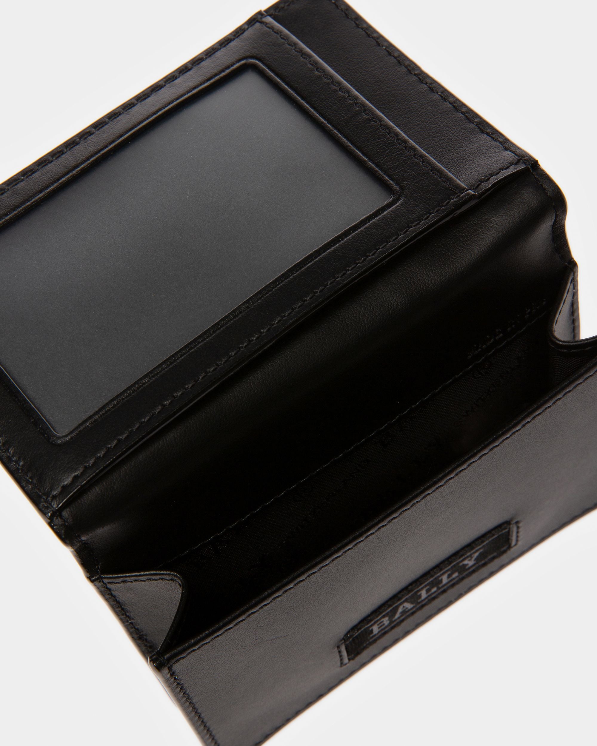 Balee Porte-Cartes De Visite En Cuir Noir - Homme - Bally - 04