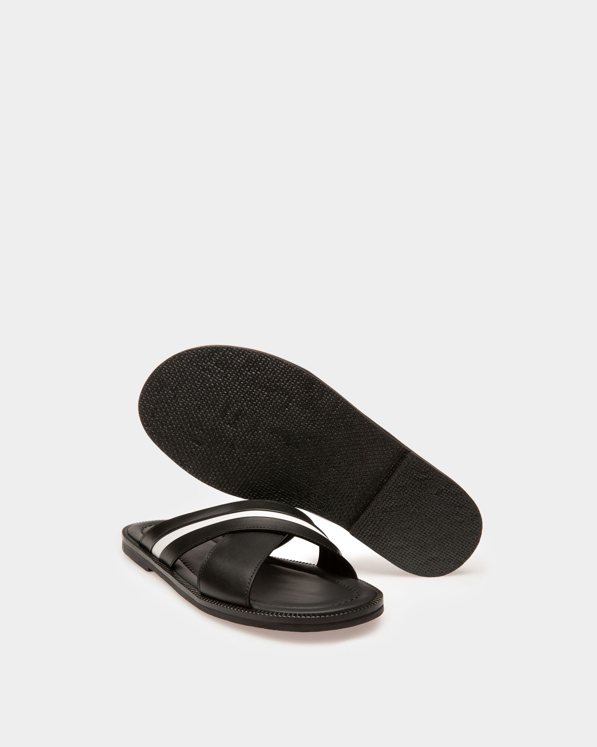 Jaabir Ledersandalen In Schwarz - Herren - Bally - 04