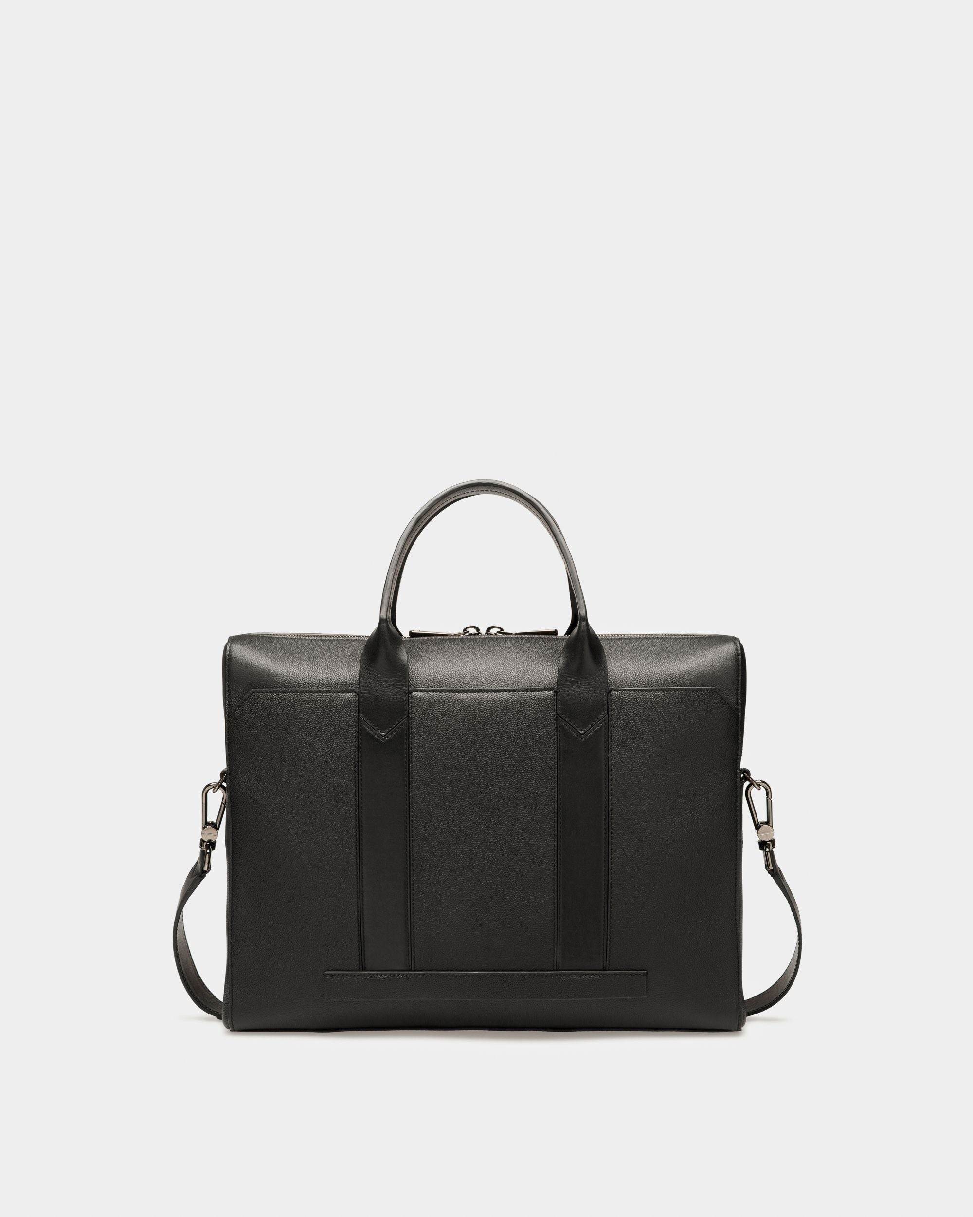 Elter Business Bag Aus Leder In Schwarz - Herren - Bally - 02