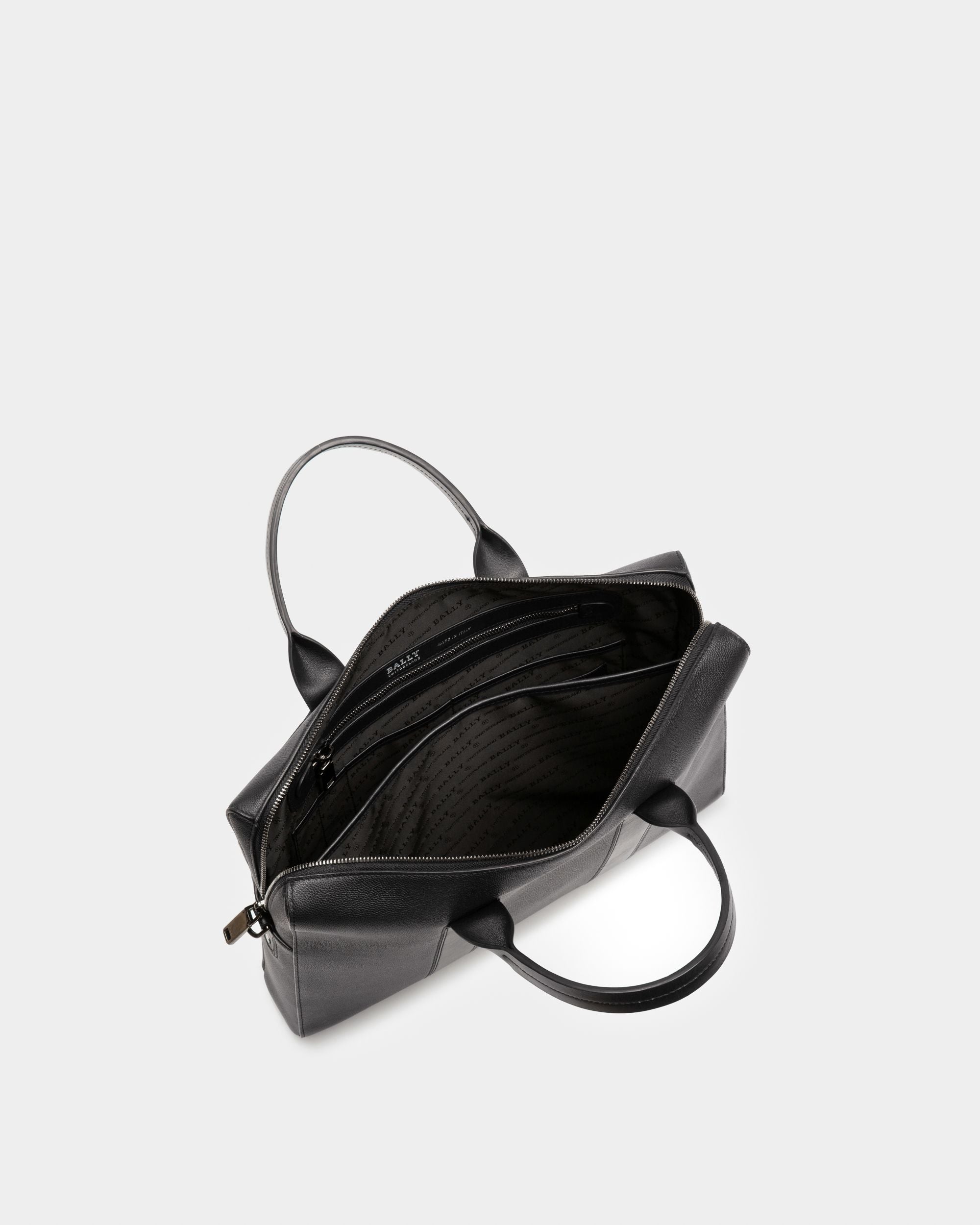 Elter Business Bag Aus Leder In Schwarz - Herren - Bally - 03