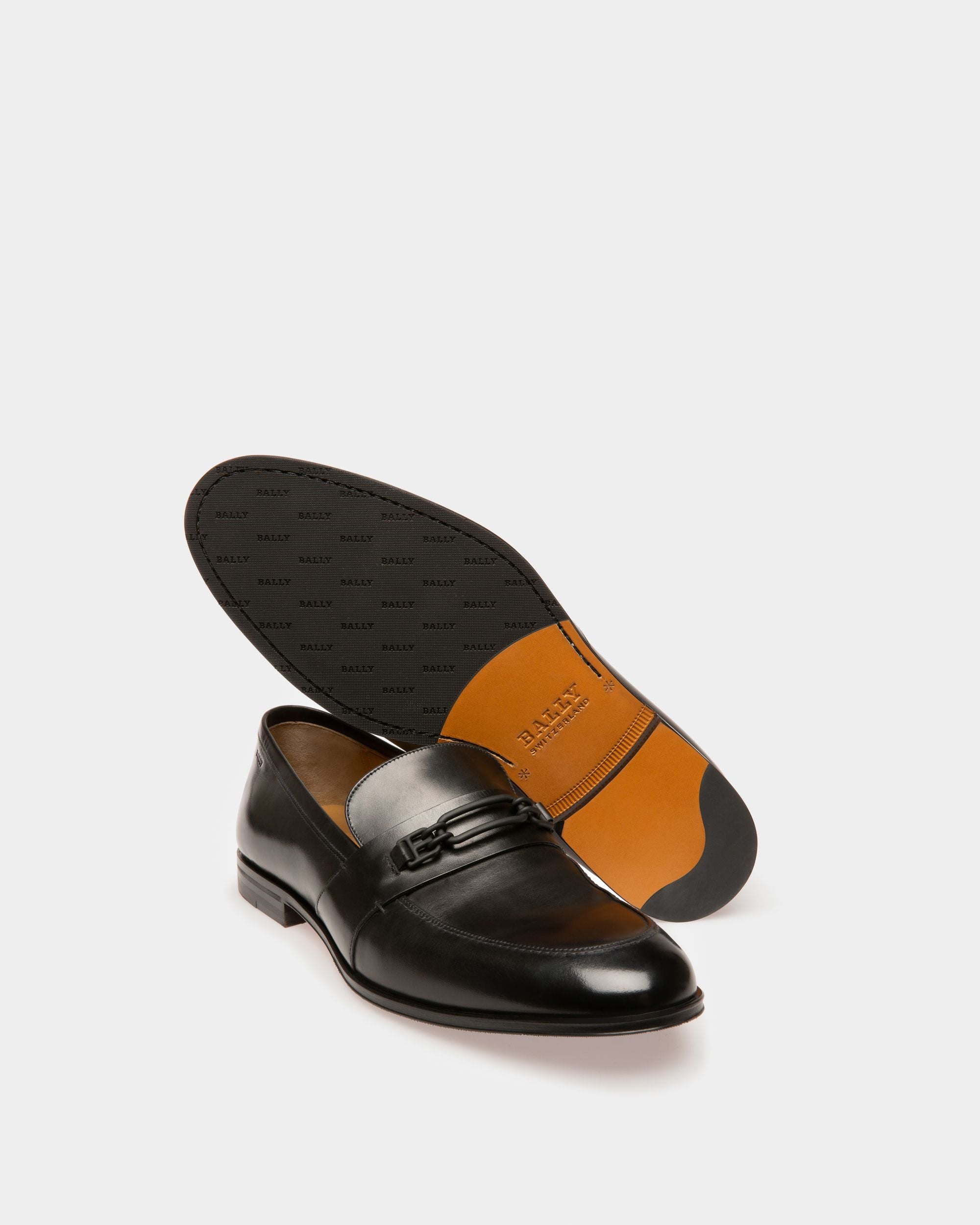 Wesper Mocassins En Cuir Noir - Homme - Bally - 05