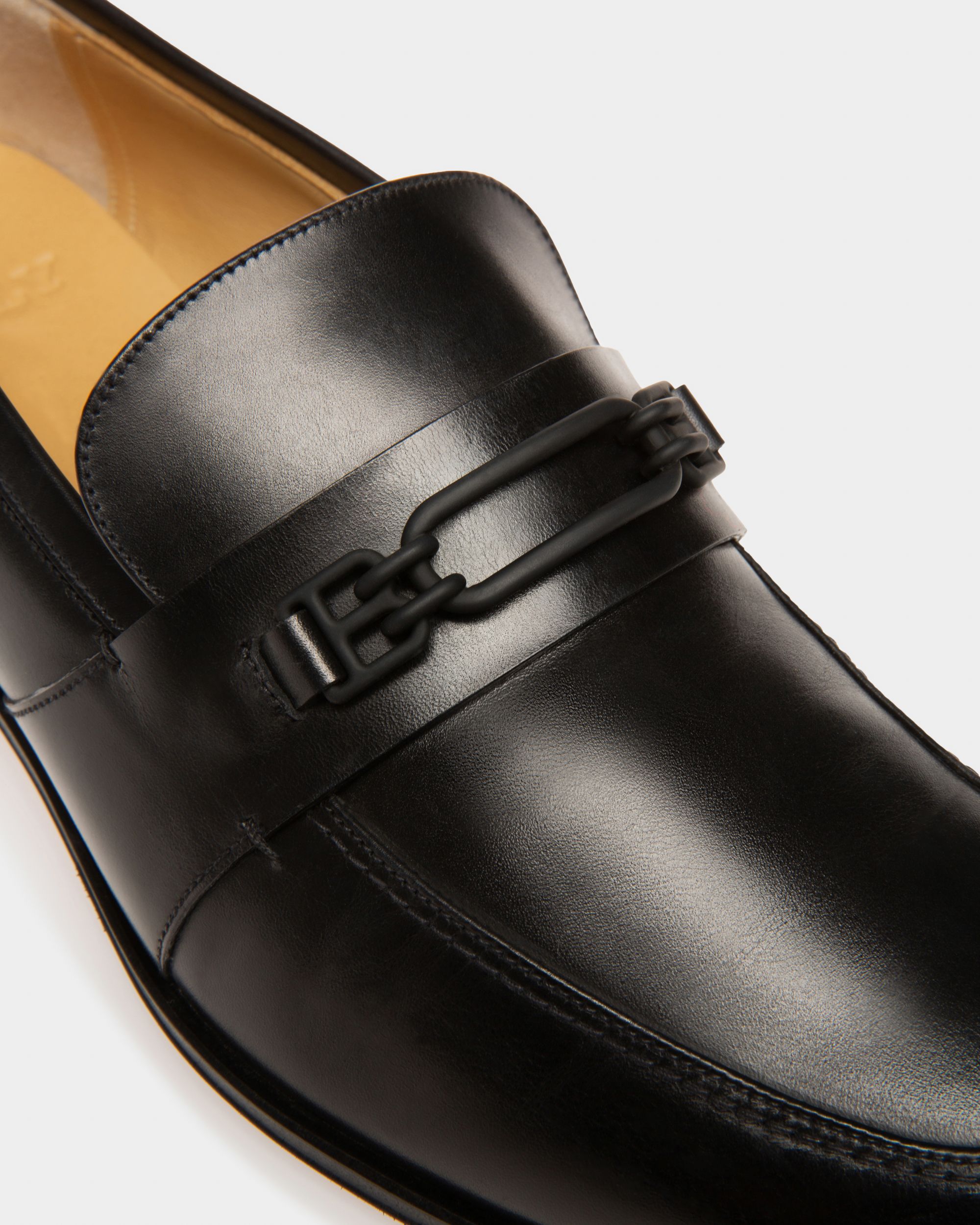 Wesper Mocassins En Cuir Noir - Homme - Bally - 06