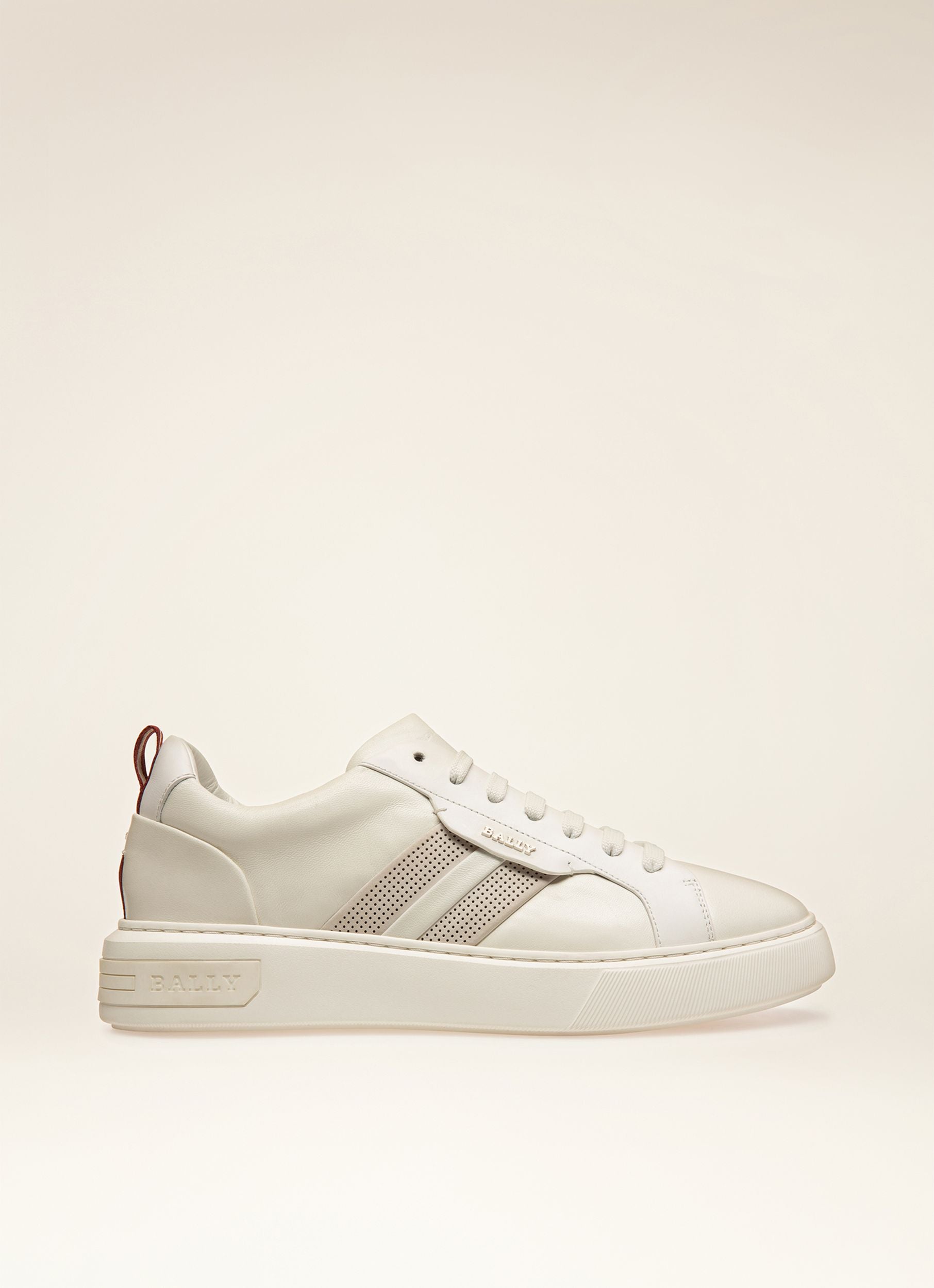 Maxim Sneakers En Cuir Blanc - Homme - Bally - 01