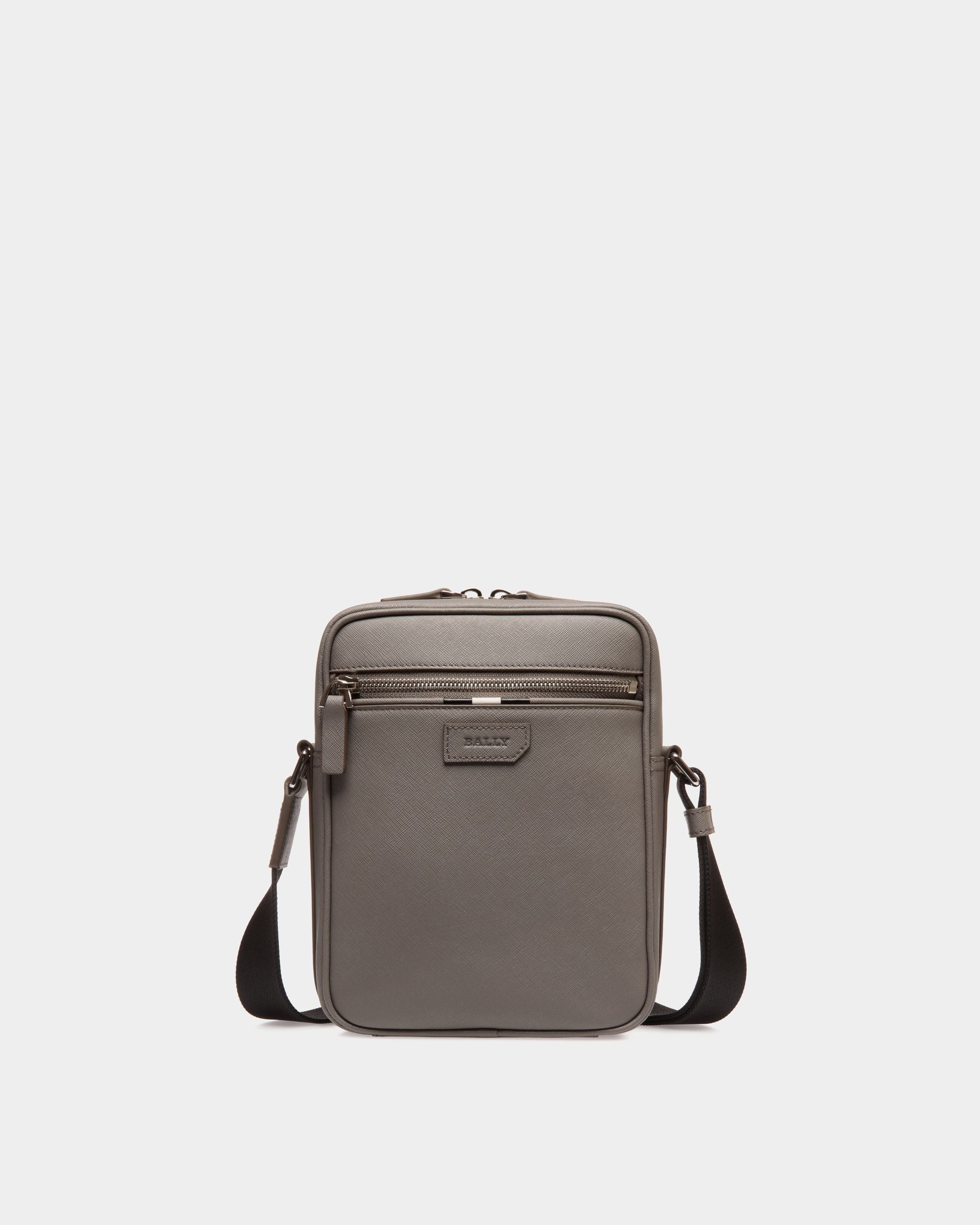 Cross Body In Grey Bovine Split - Homme - Bally - 01