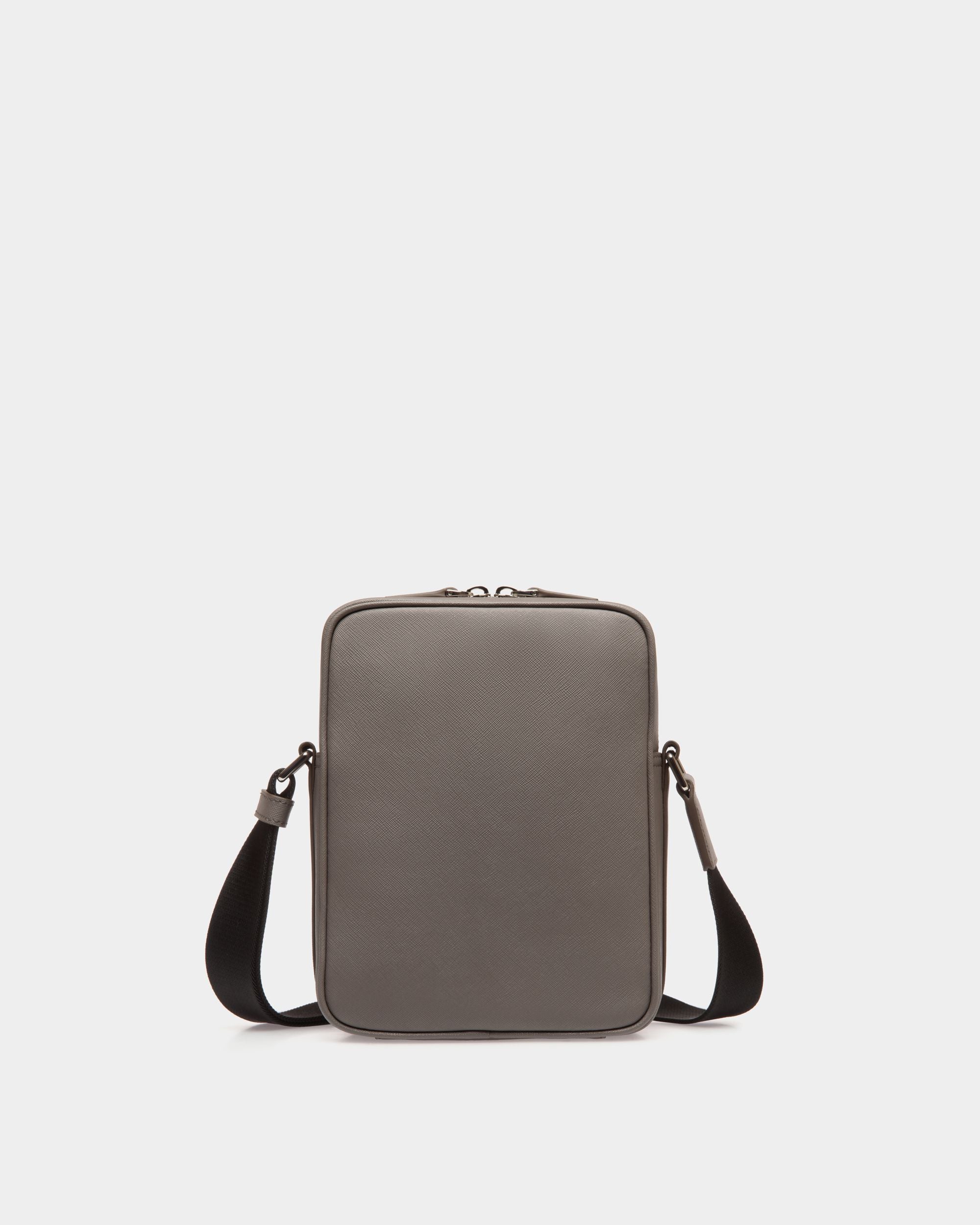 Cross Body In Grey Bovine Split - Homme - Bally - 02