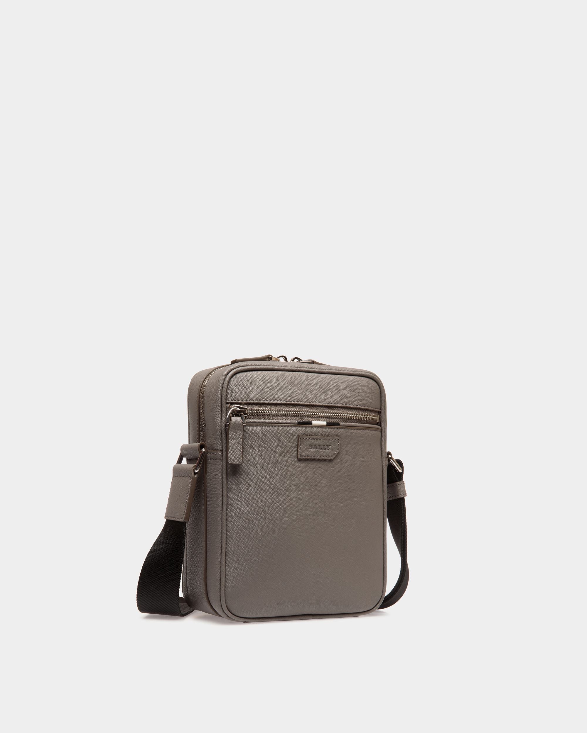 Cross Body In Grey Bovine Split - Homme - Bally - 03