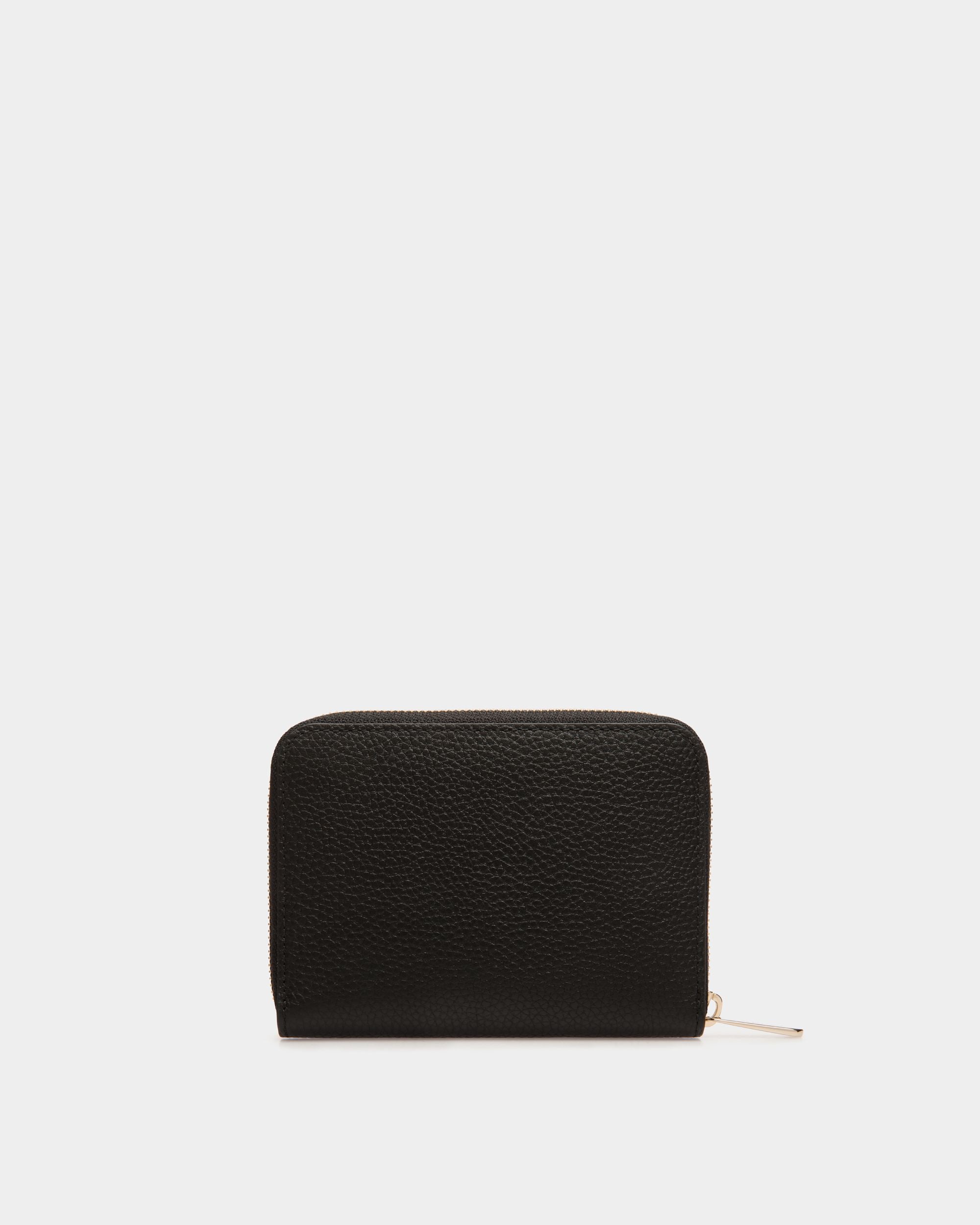 Zip Around Wallet In Black Bovine - Women's - Bally - 02