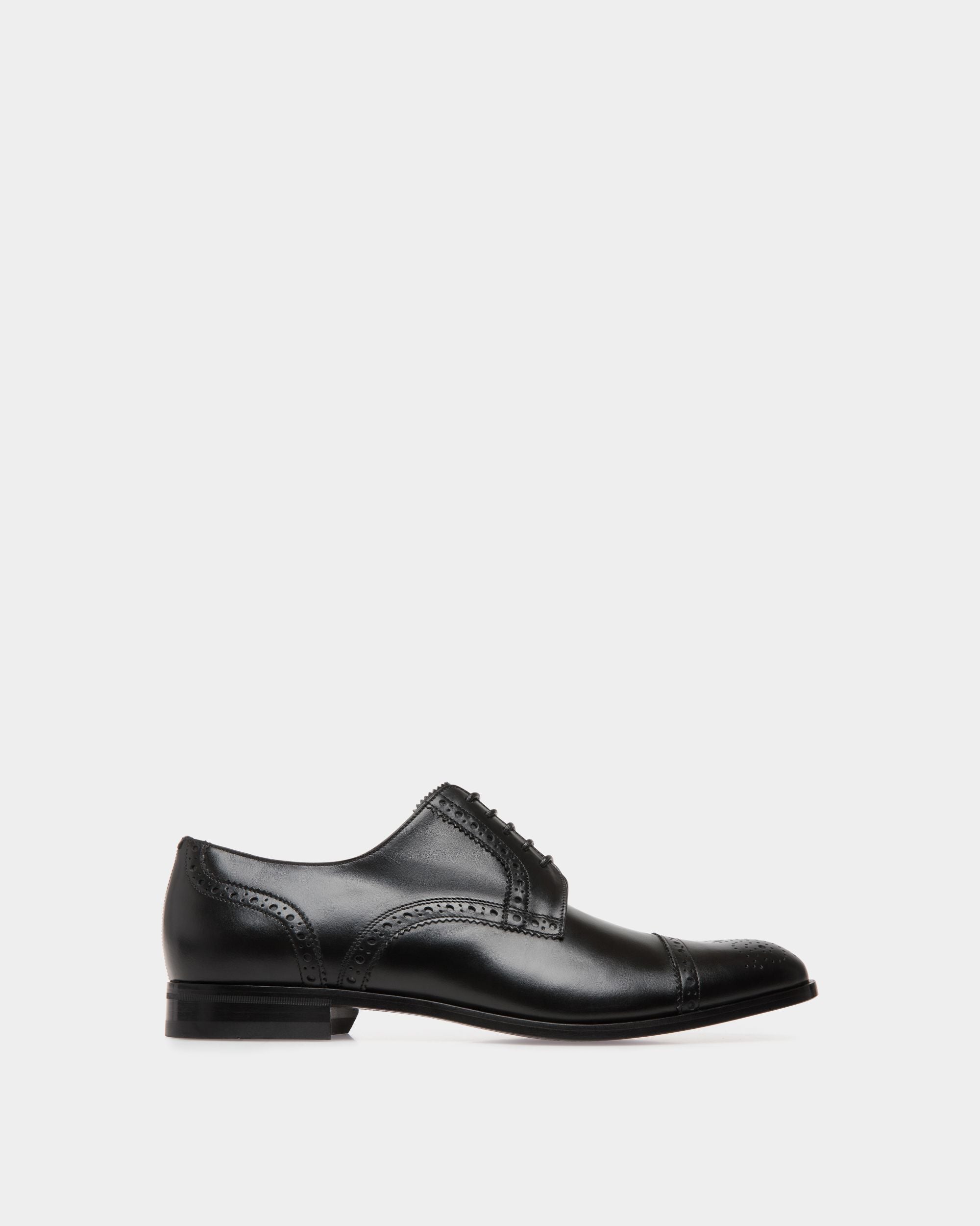 Lace-Ups In Black Leather - Herren - Bally - 01