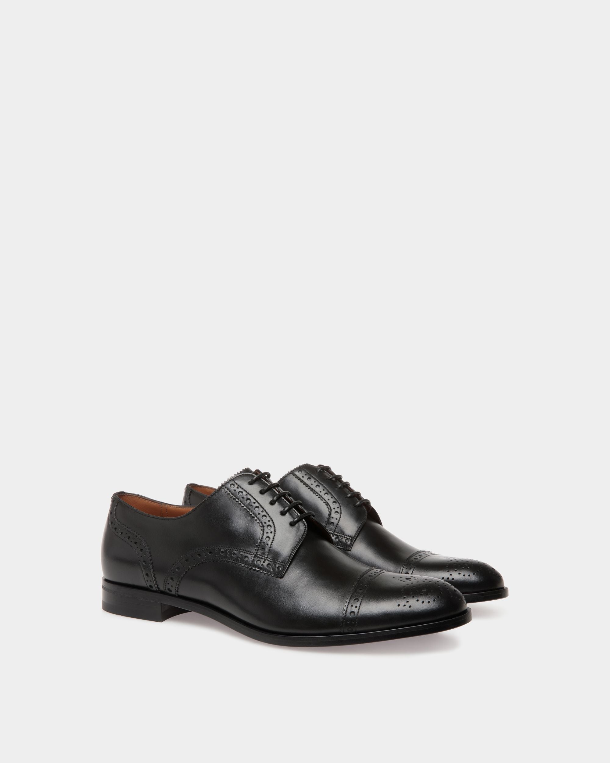 Lace-Ups In Black Leather - Herren - Bally - 02