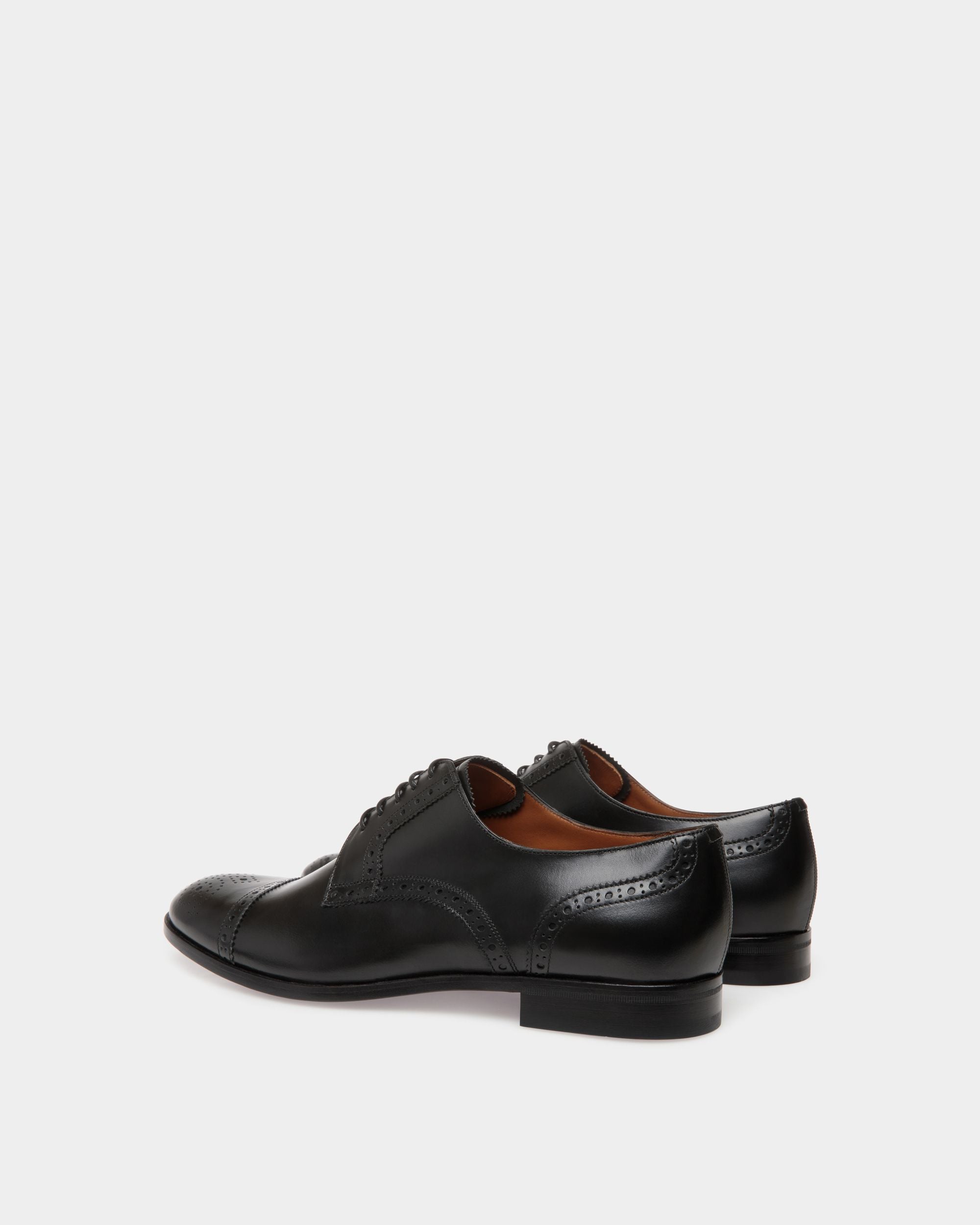 Lace-Ups In Black Leather - Herren - Bally - 03
