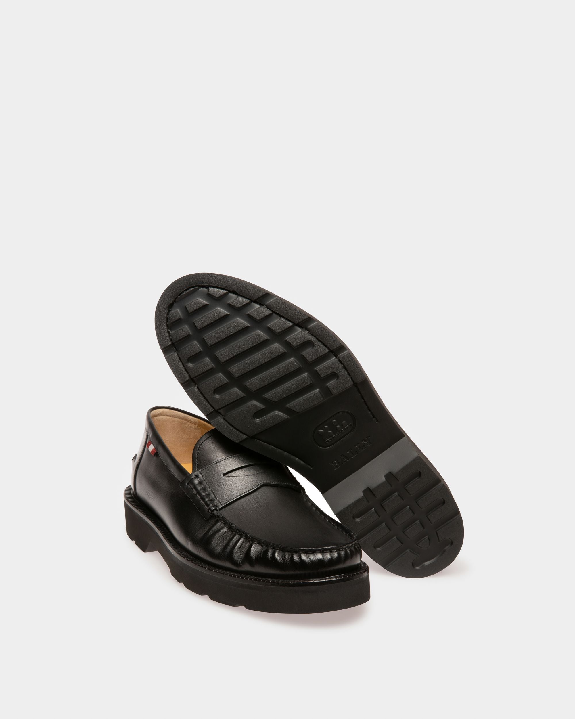 Noah Mocassins En Cuir Noir - Homme - Bally - 04