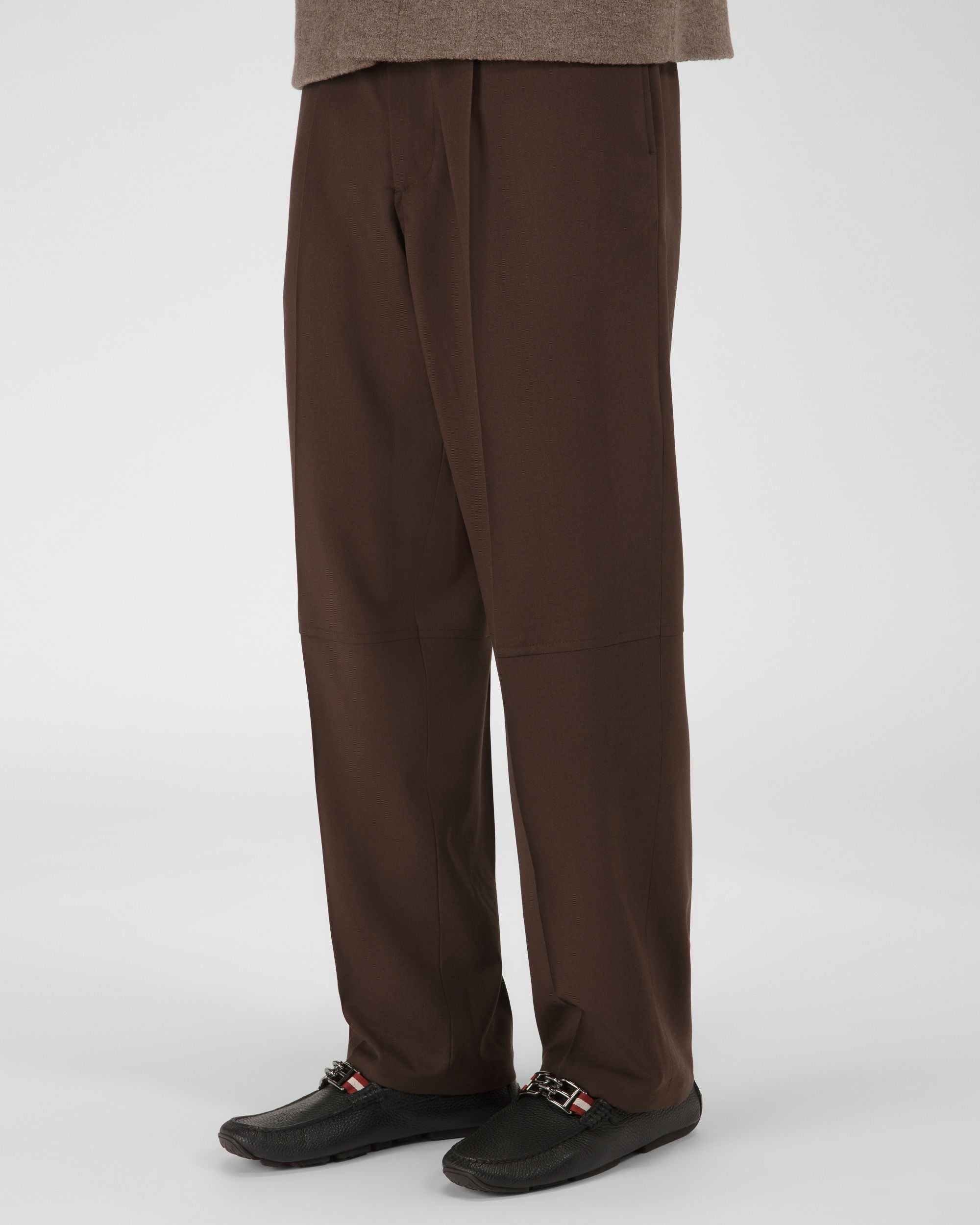 Parsal Scarpa Da Guida In Pelle Nera - Uomo - Bally - 02