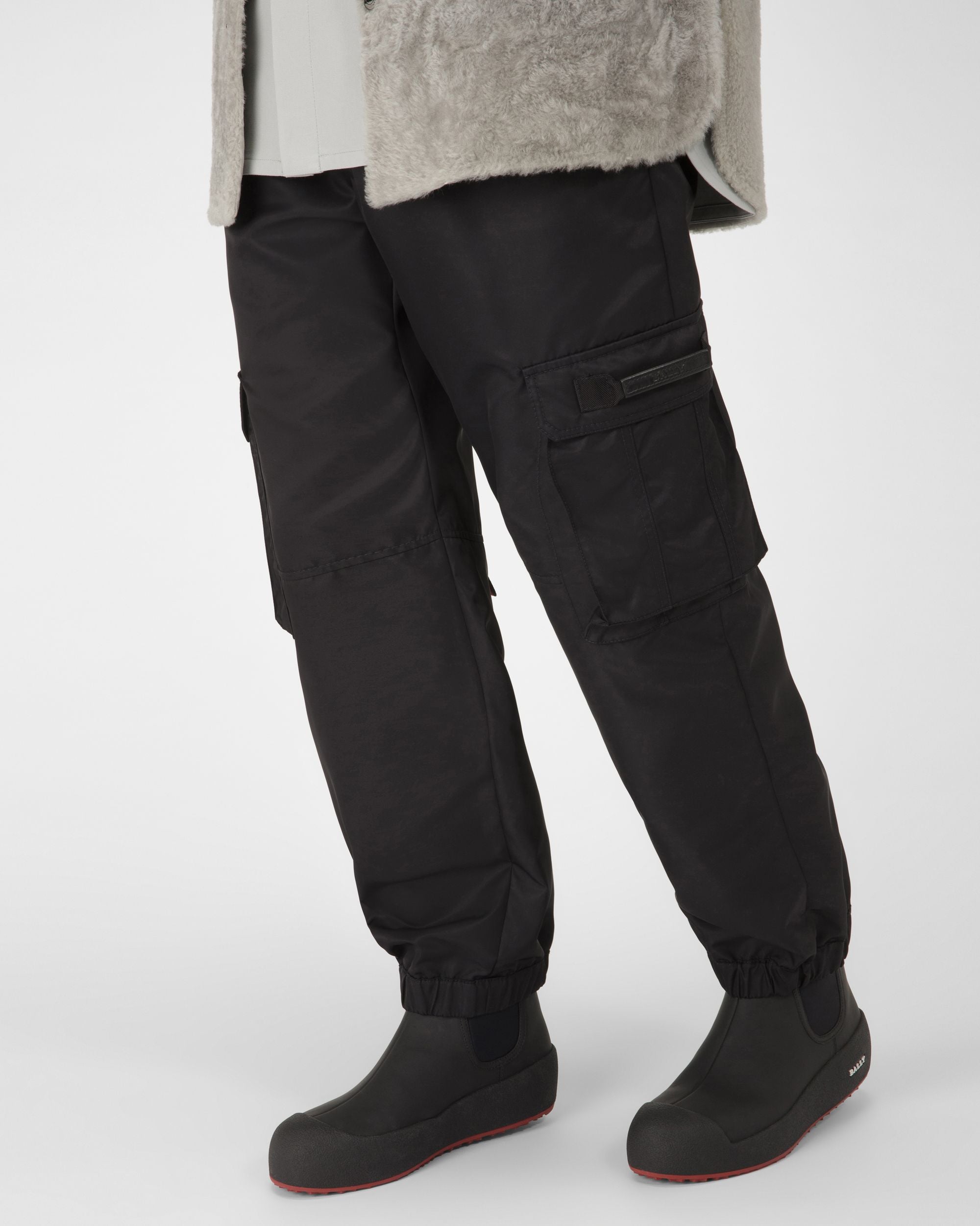 Cubrid Stivaletti Da Neve In Pelle Nera - Uomo - Bally - 02