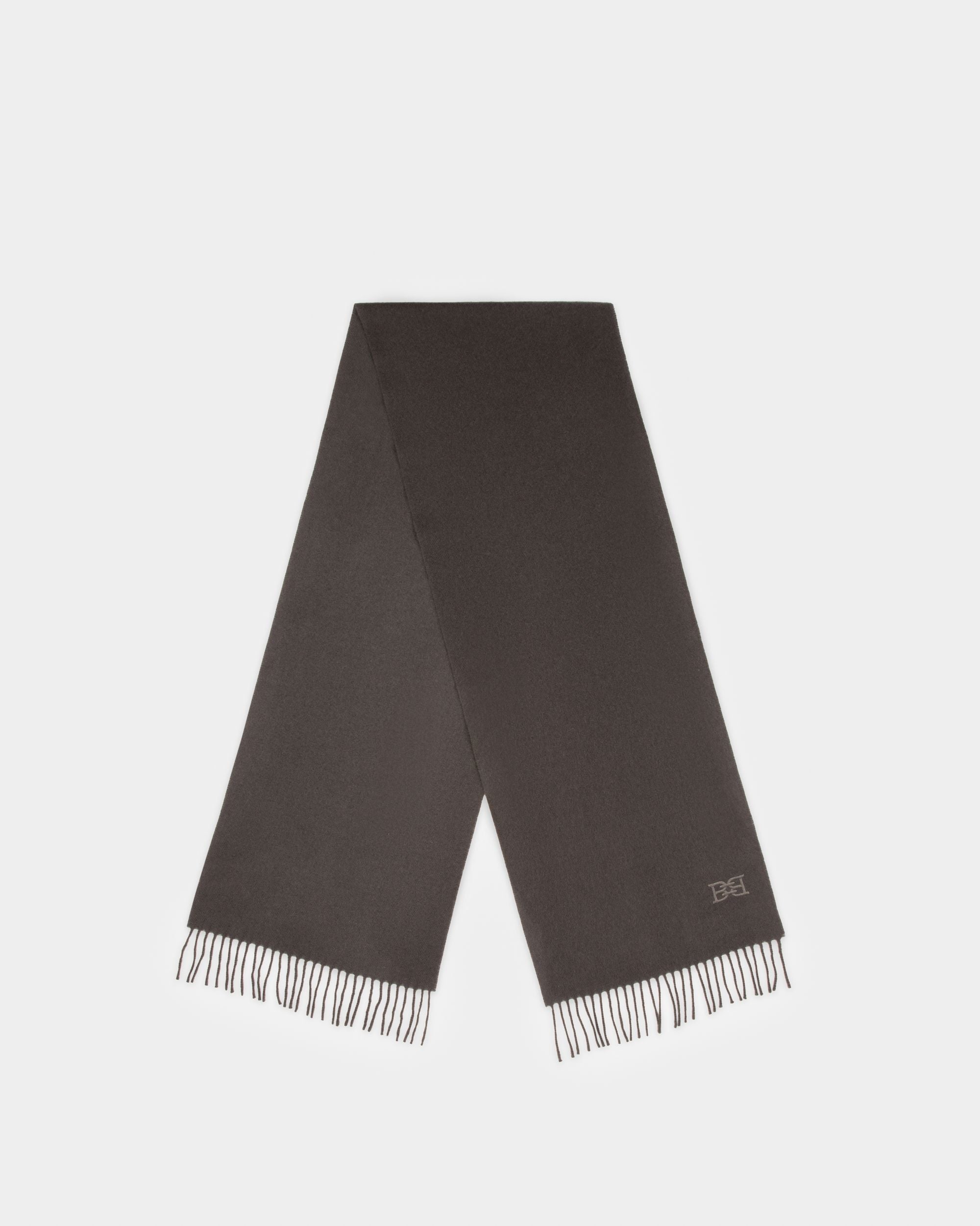 Wollmix-Schal Wollmix-Schal In Dunkelgrau - Herren - Bally - 01