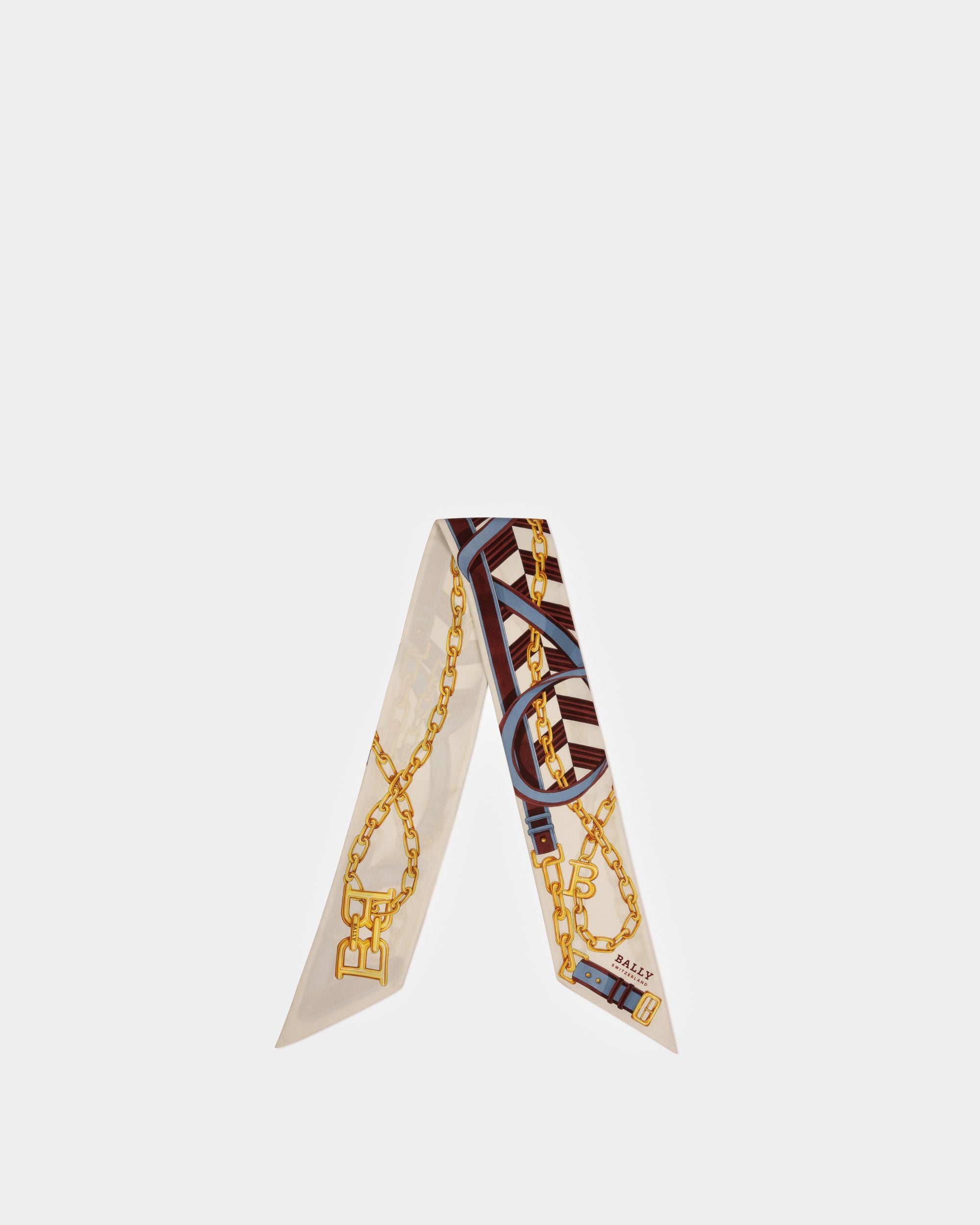 Écharpe Bandeau B-Chain - Femme - Bally - 01