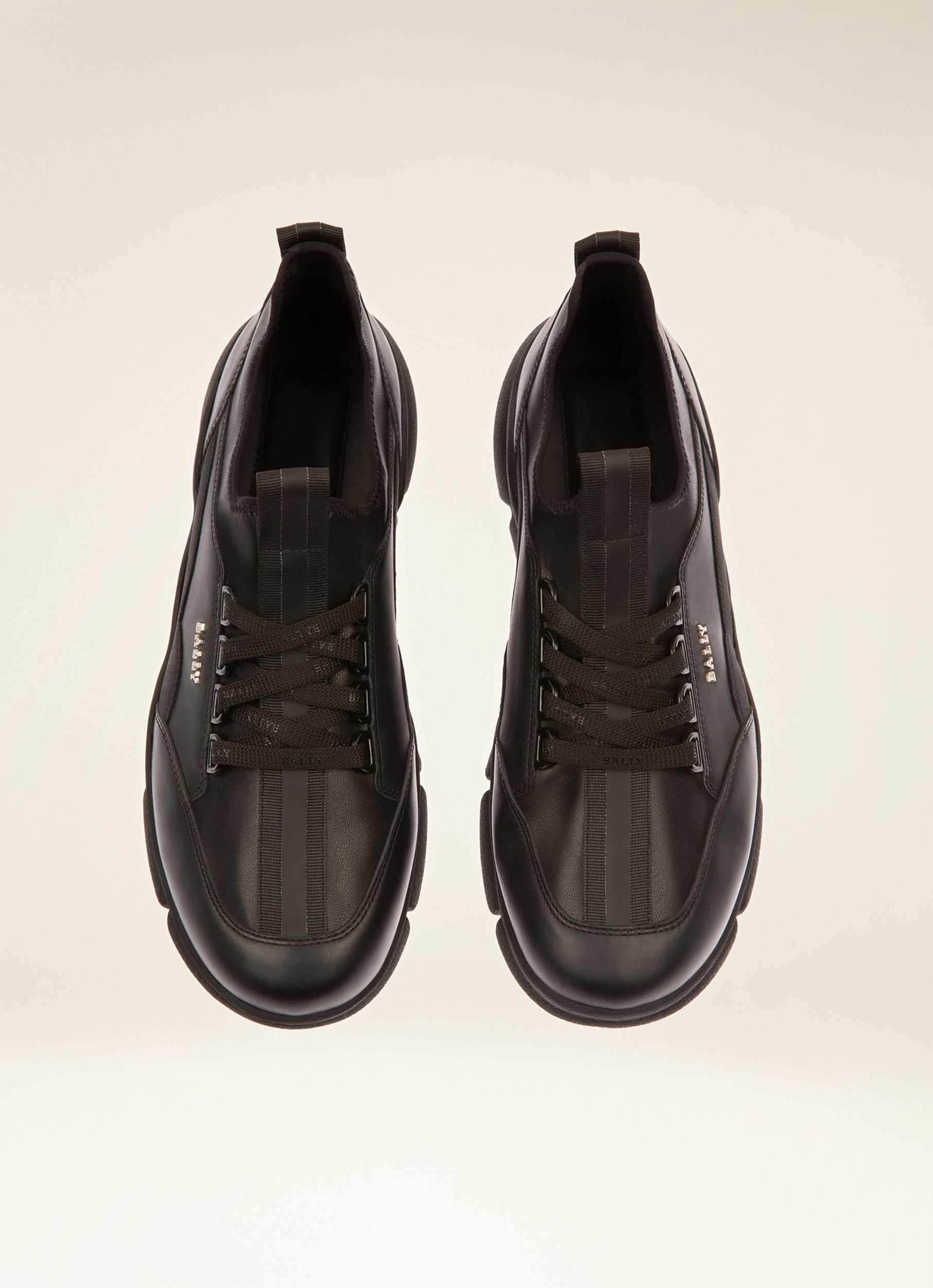 Bally Escapes Passe Partout Sneakers En Cuir Noir - Homme - Bally - 04