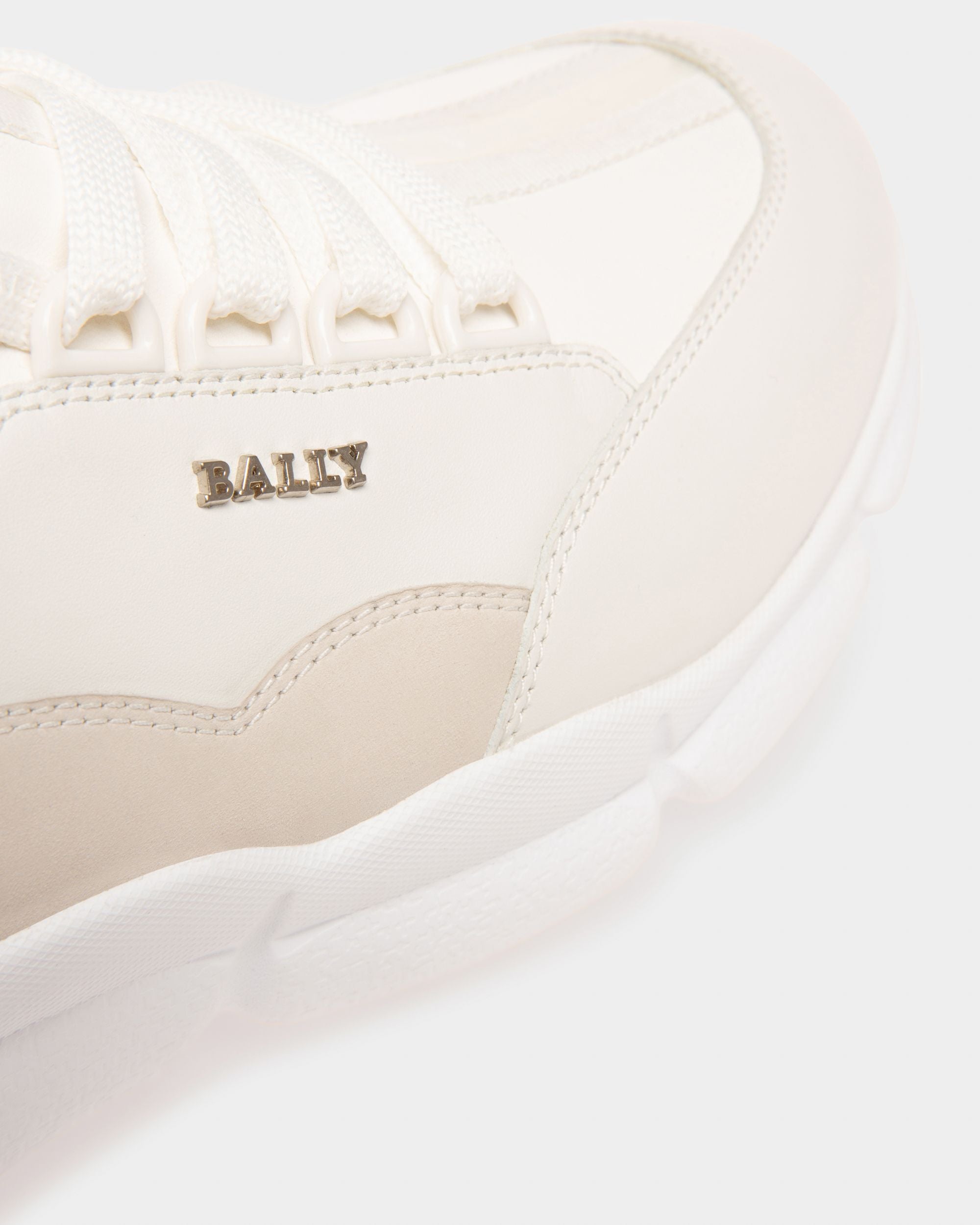 Bally Escapes Passe Partout Sneaker Aus Weissem Leder - Herren - Bally - 05