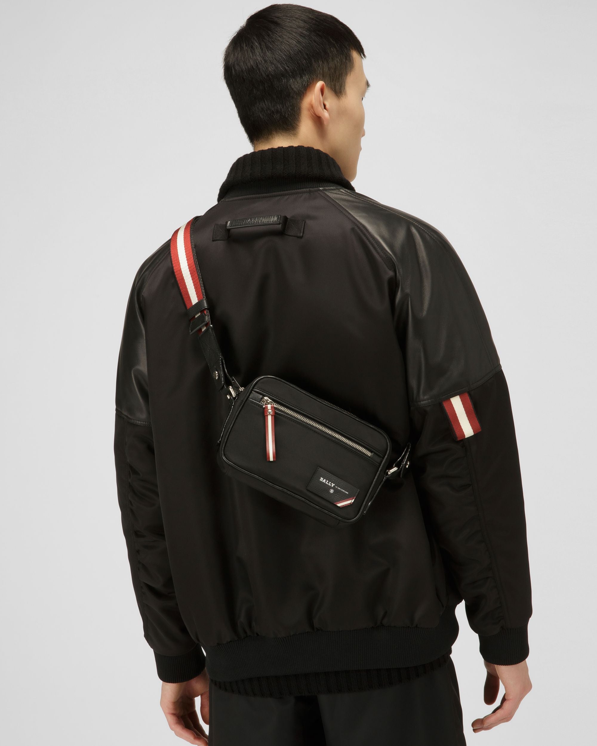 Fluk Sac Bandoulière En Nylon Technique Noir - Homme - Bally - 01