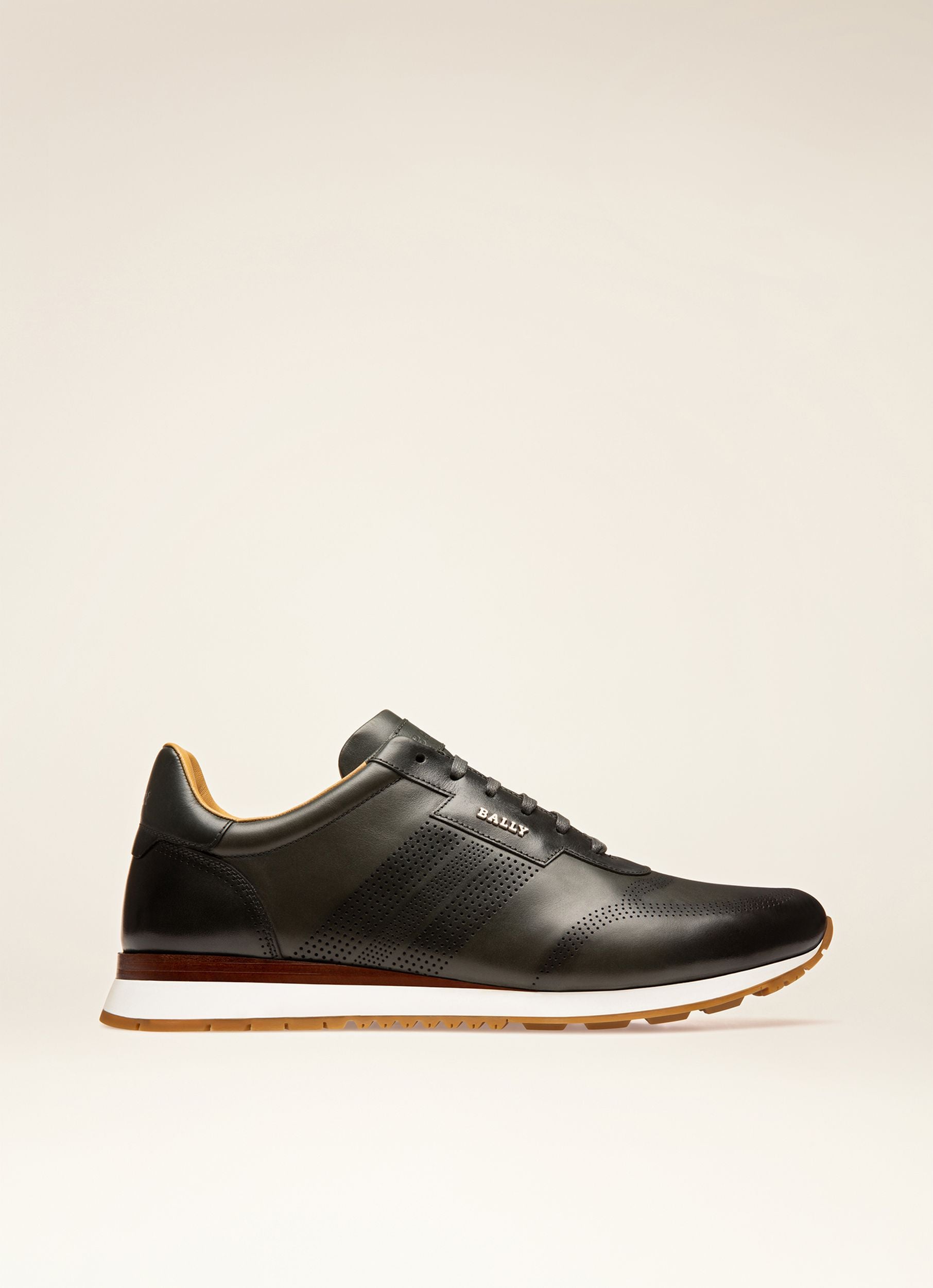 Asken Sneakers En Cuir Bleu Foncé - Homme - Bally - 01