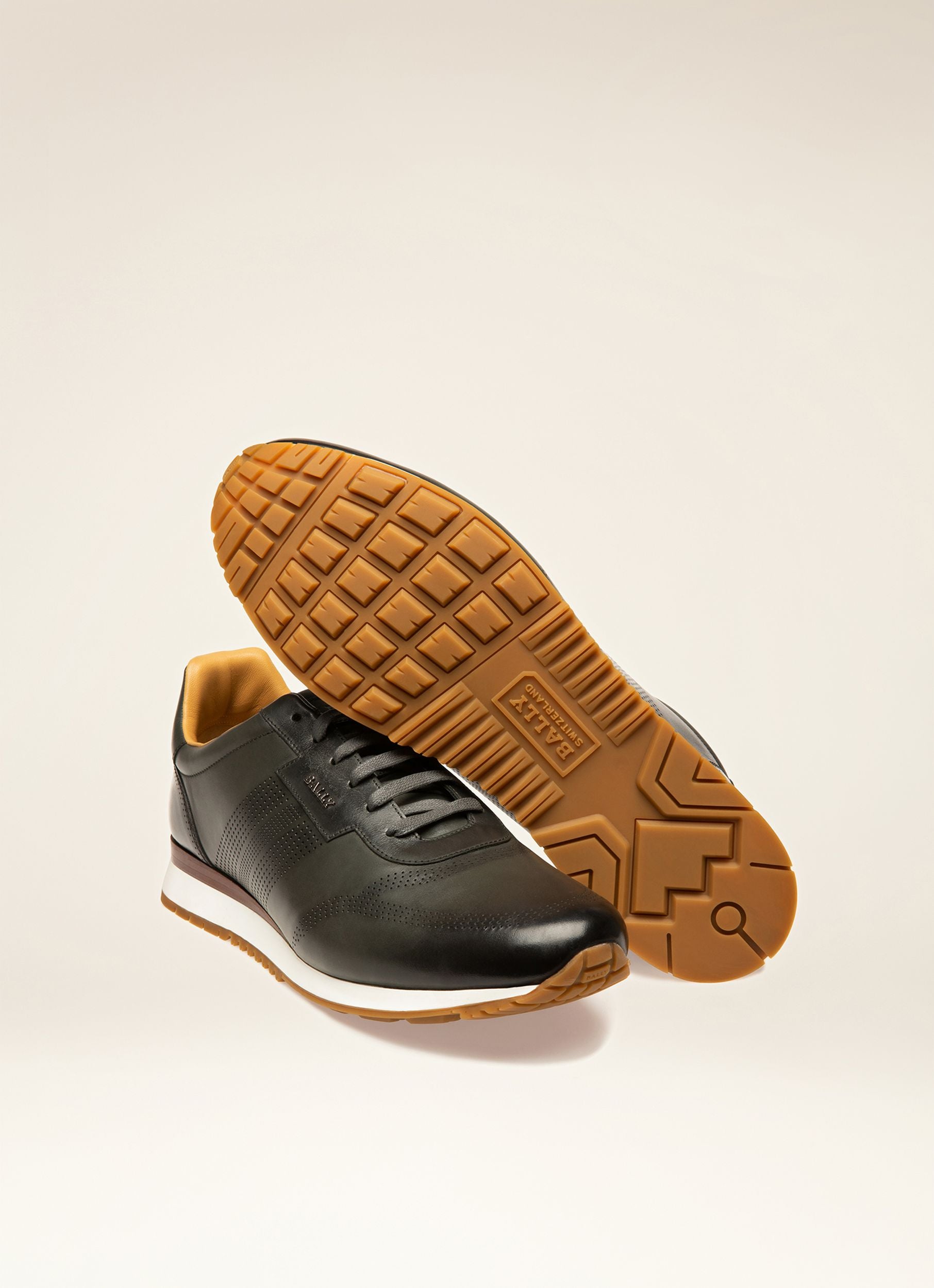 Asken Sneakers En Cuir Bleu Foncé - Homme - Bally - 06