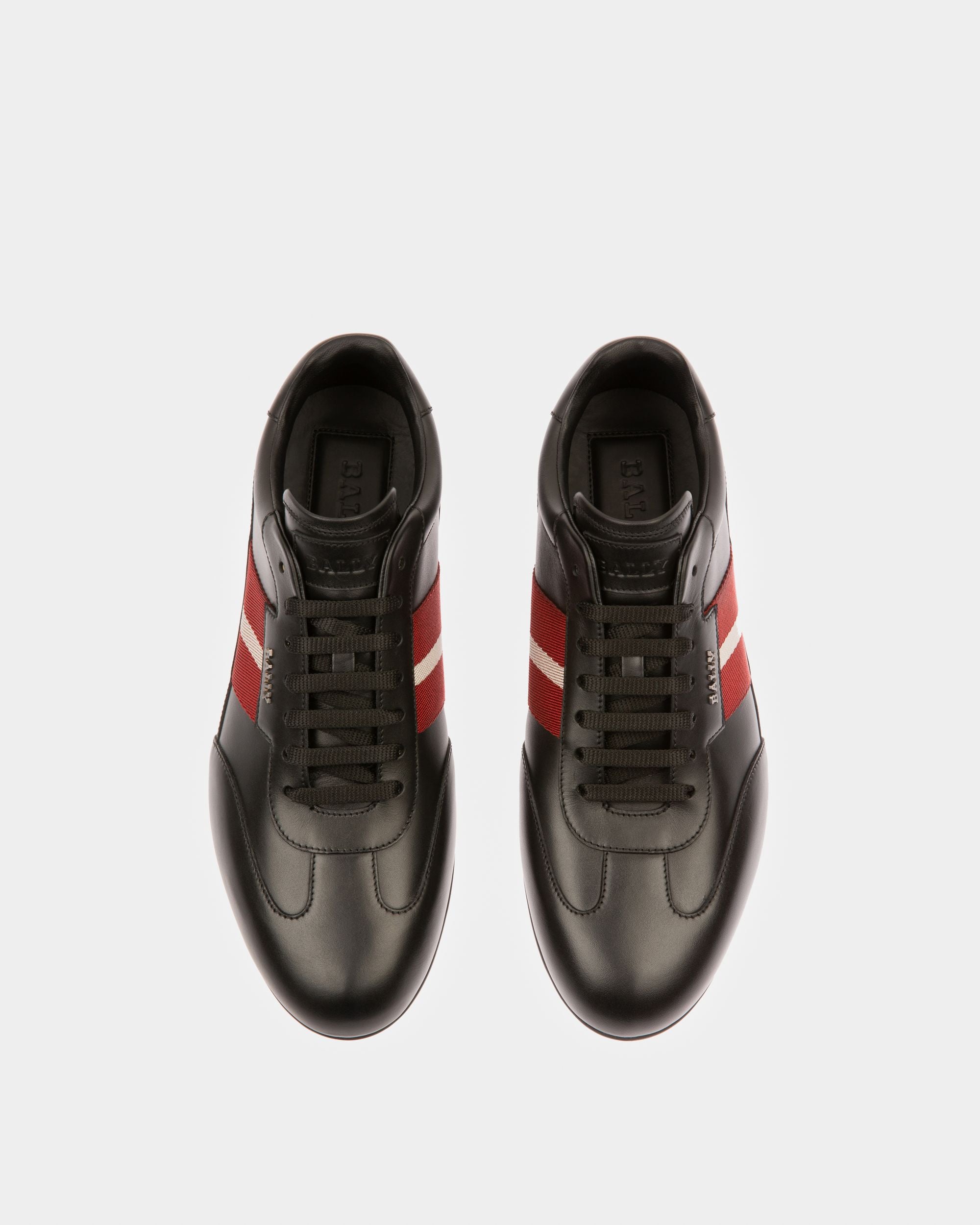 Haldin Sneakers En Cuir Noir - Homme - Bally - 02
