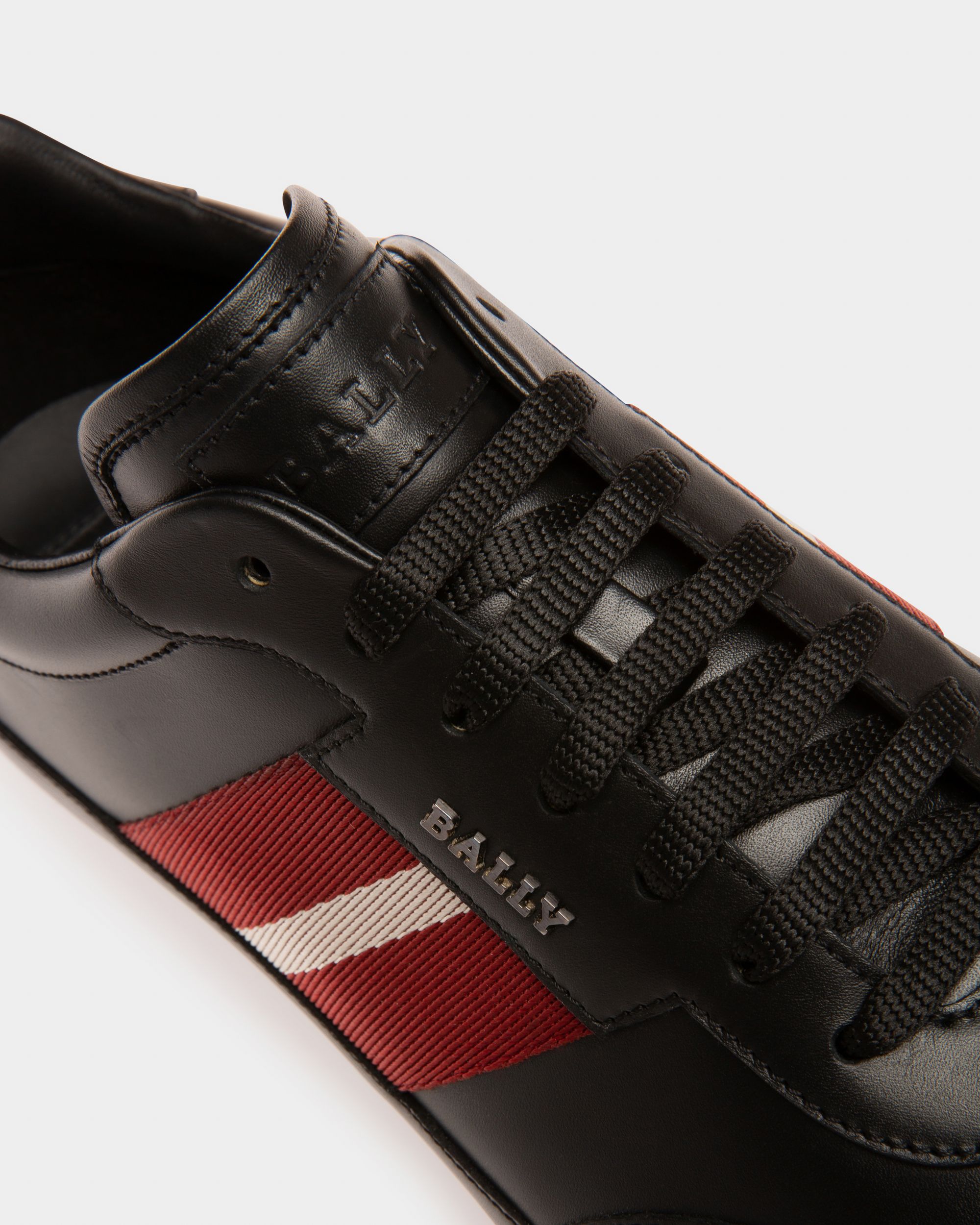 Haldin Sneakers En Cuir Noir - Homme - Bally - 05