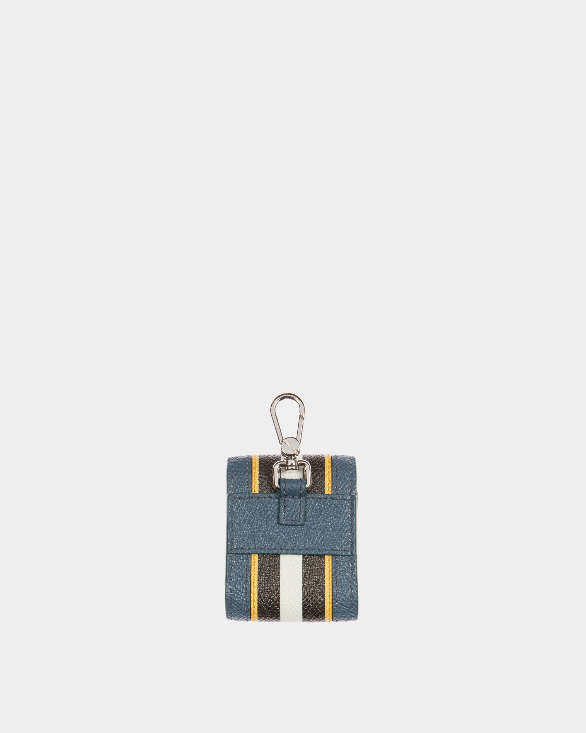 Bearp Airpods-Hülle Aus Blauem Leder - Herren - Bally - 02