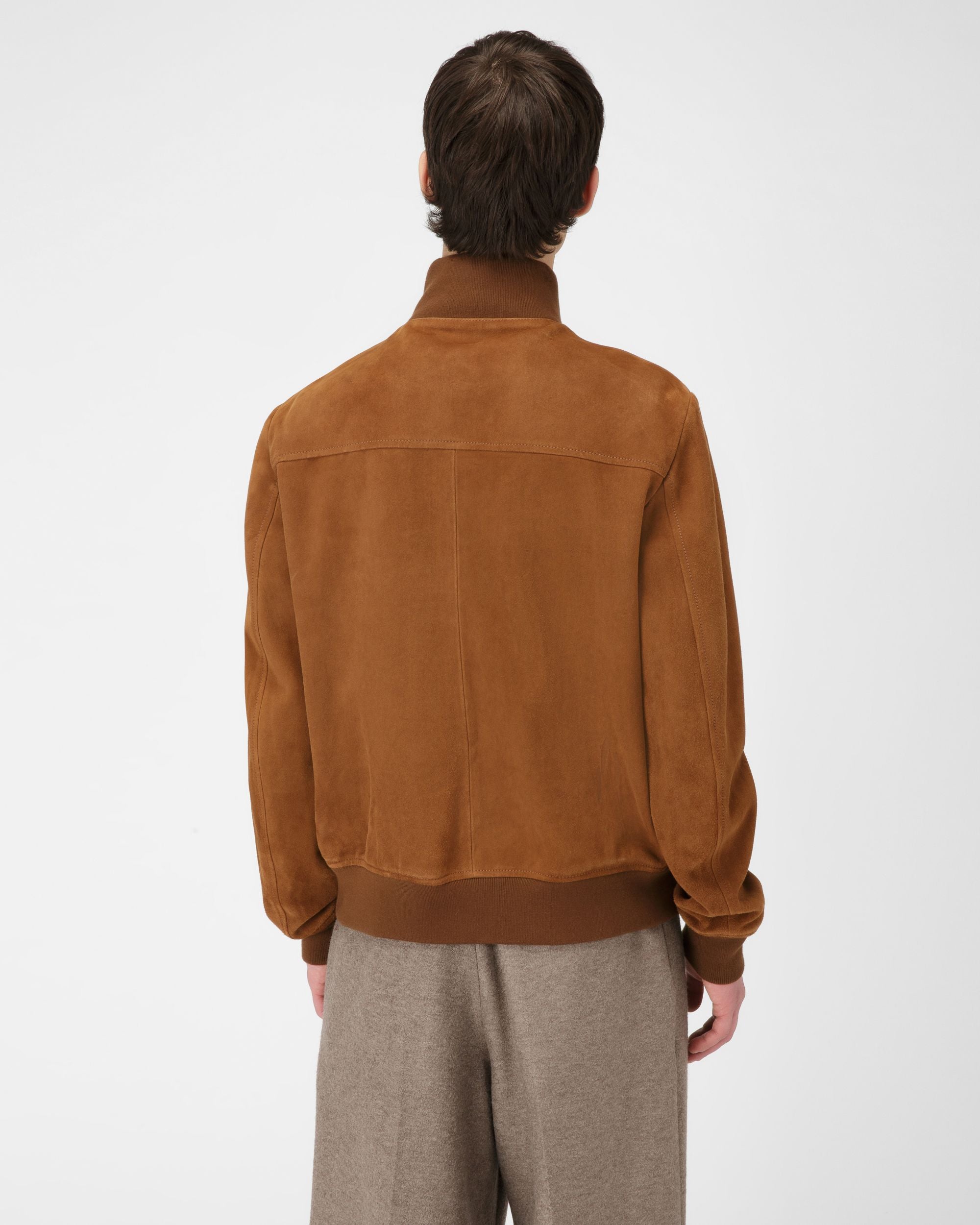 Oberbekleidung Aus Braunem Wildleder - Herren - Bally - 05
