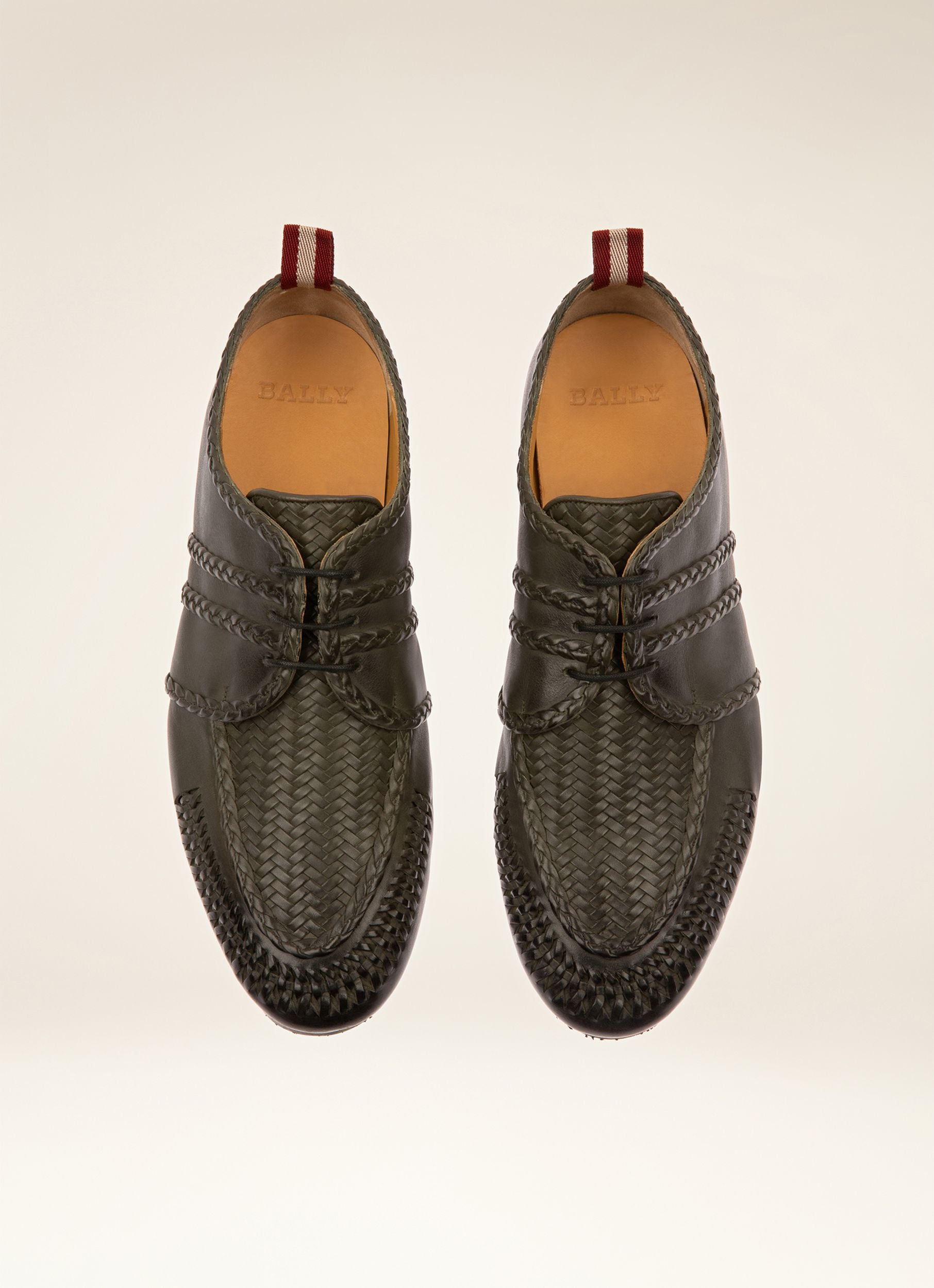 Pluton Derbyschuhe Aus Dunkelgrauem Leder - Men's - Bally - 04