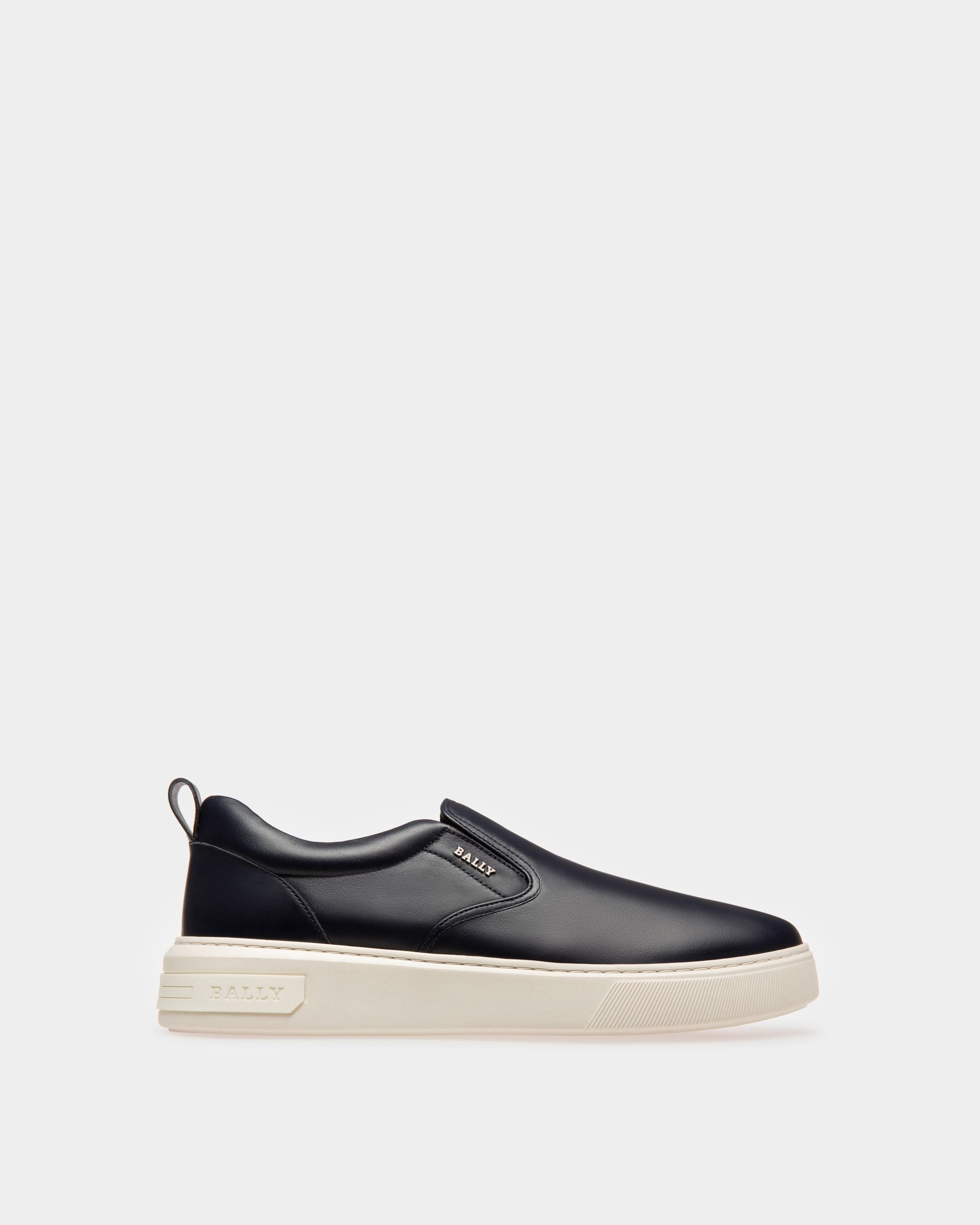 Mardy Sneakers En Cuir Bleu Marine - Homme - Bally - 01