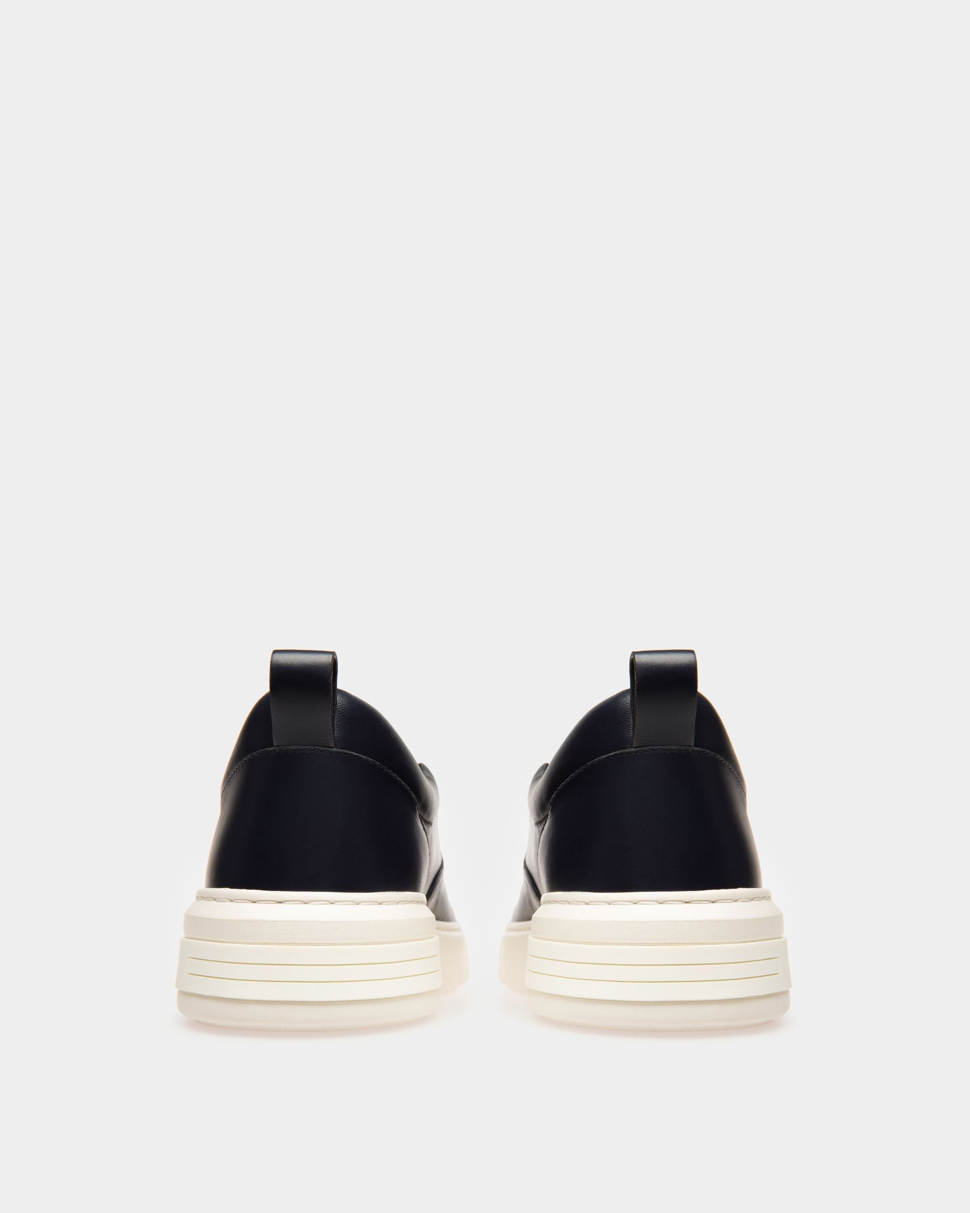 Mardy Sneakers En Cuir Bleu Marine - Homme - Bally - 03