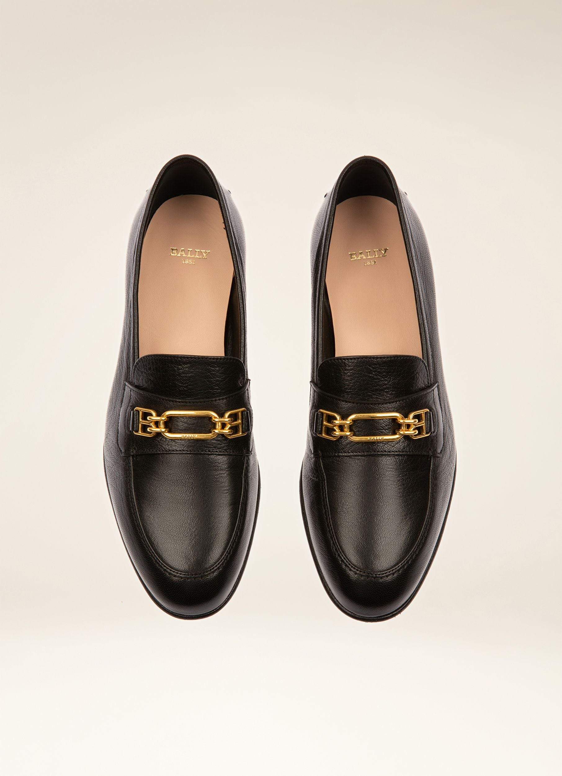 Marsy Loafer Aus Schwarzem Leder - Damen - Bally - 04