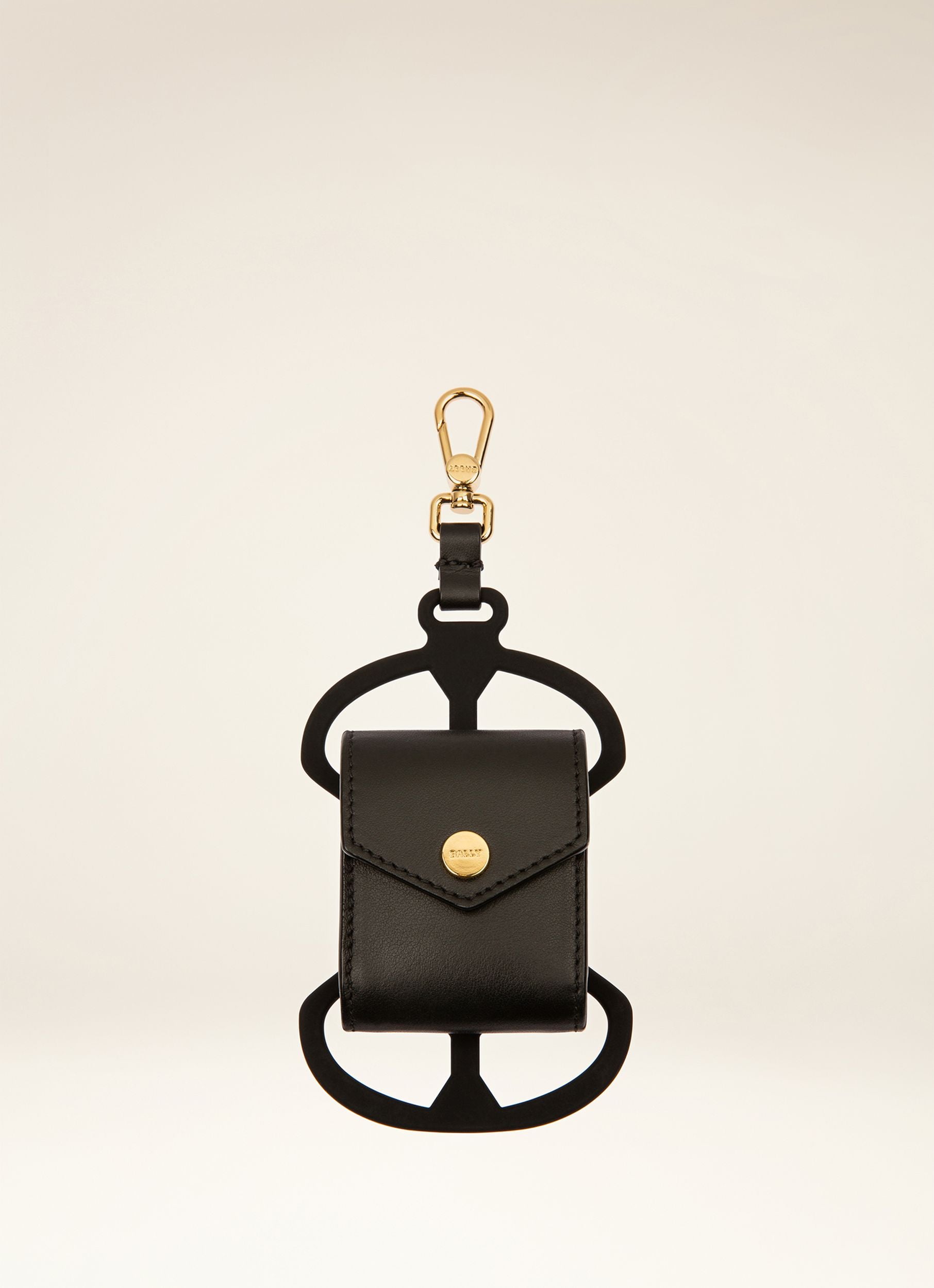 Stefy Étui Pour Téléphone En Cuir Noir - Femme - Bally - 06