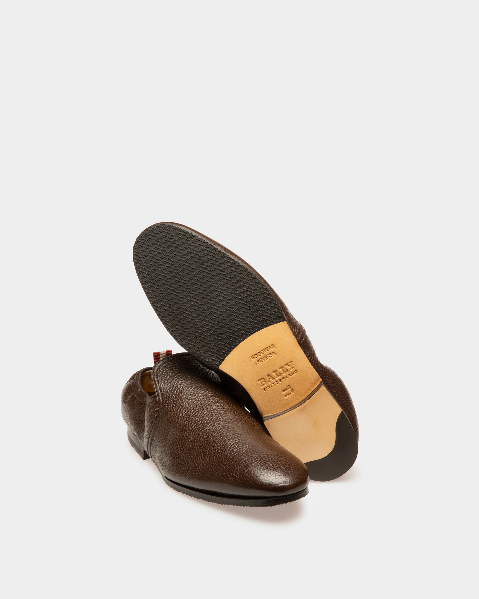 Planker Mocassini In Pelle Marrone - Uomo - Bally - 04