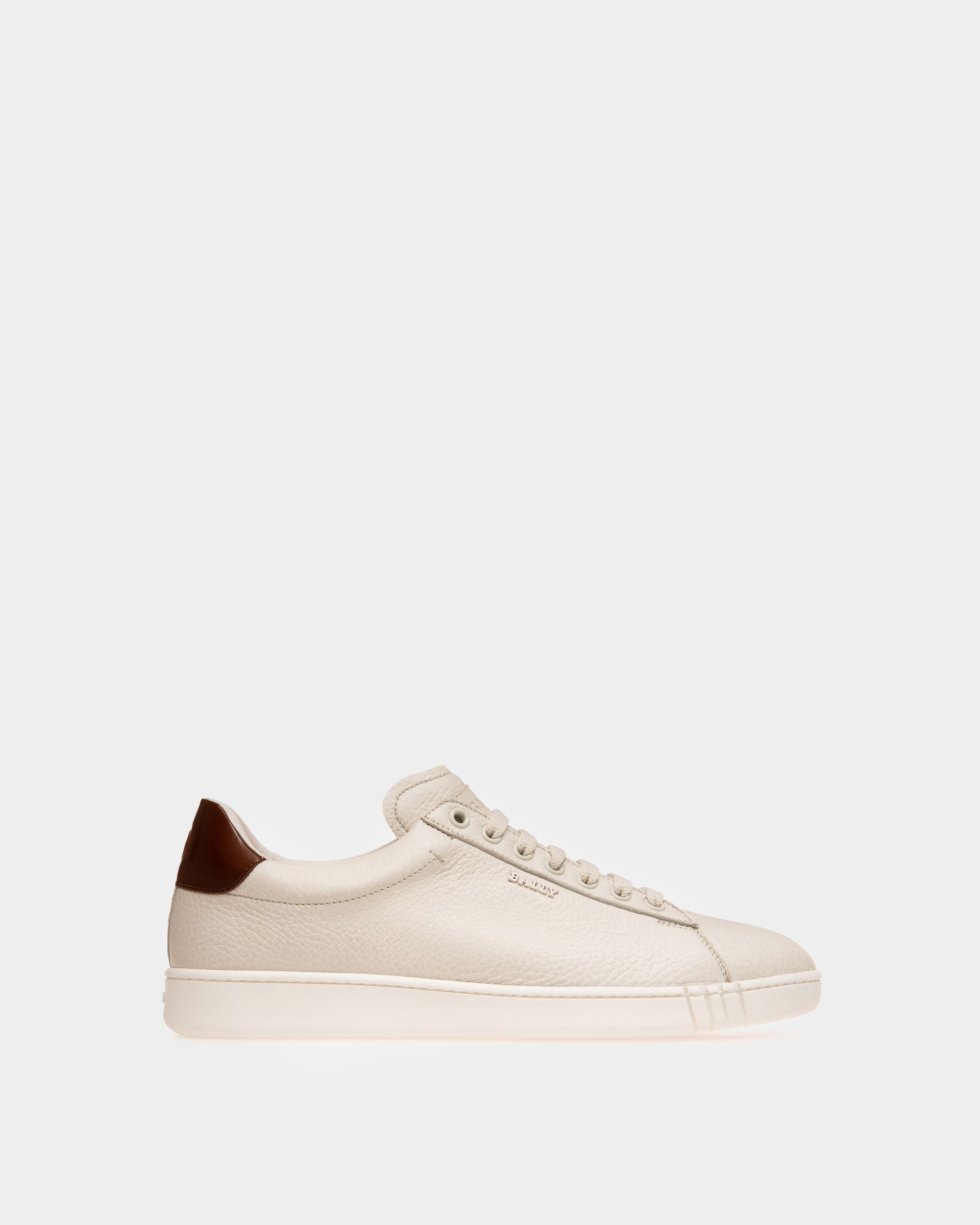 Wildy Sneakers En Cuir Blanc - Homme - Bally - 01