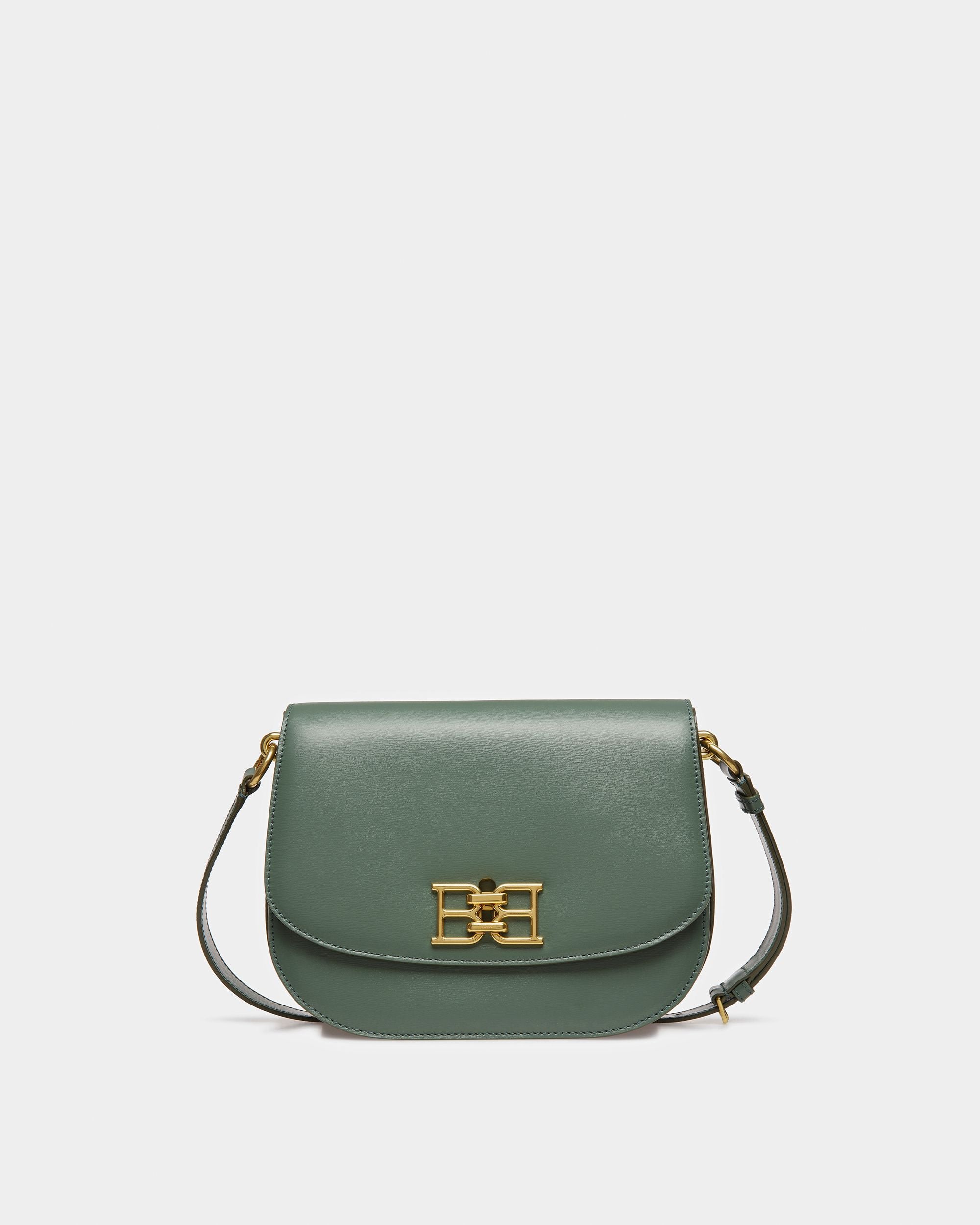 Beckie Borsa A Tracolla In Pelle Verde Salvia - Donna - Bally - 01