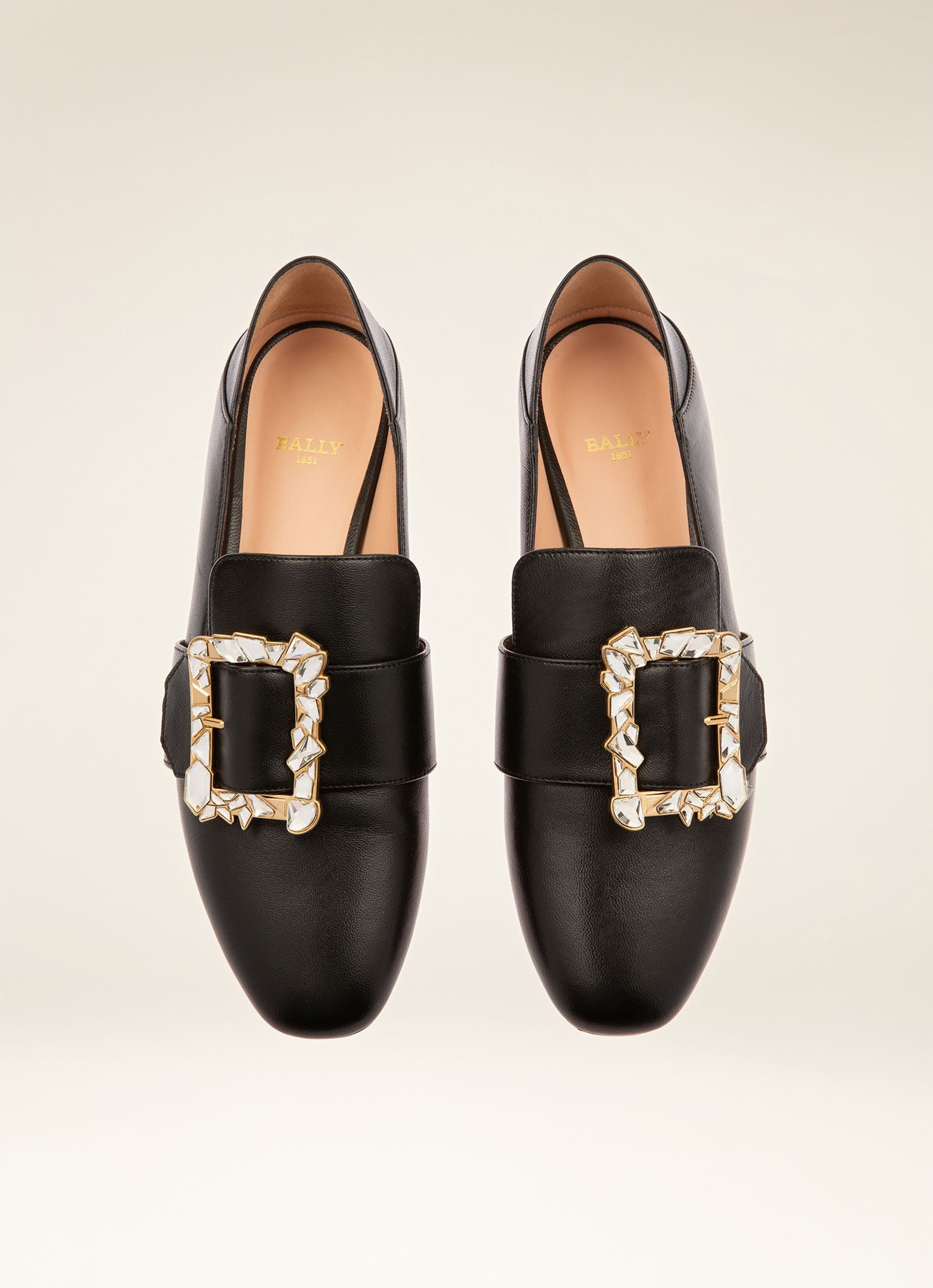 Janelle Loafer Aus Schwarzem Leder - Damen - Bally - 04