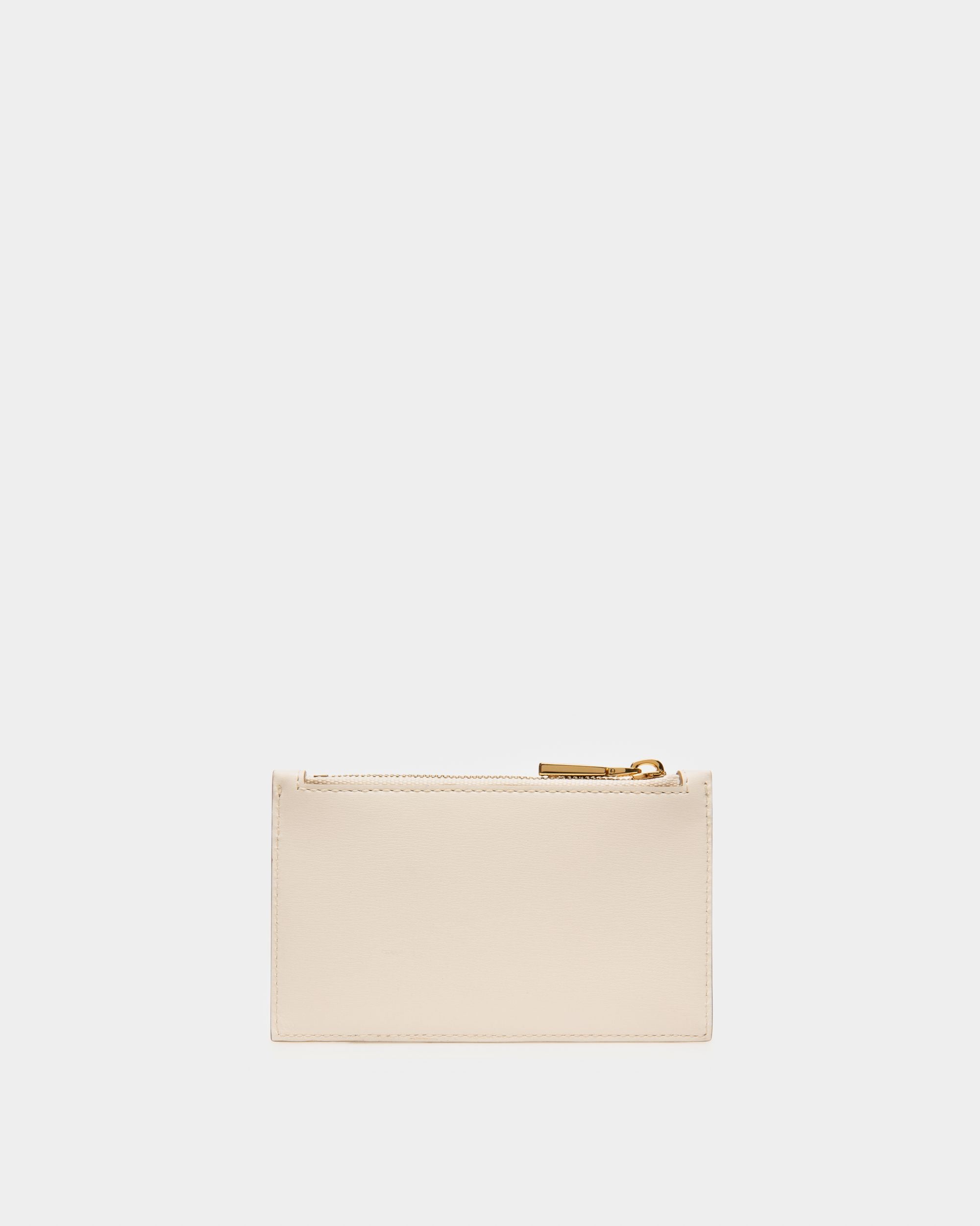 Landy Brieftasche Aus Elfenbeinfarbenem Leder - Damen - Bally - 02