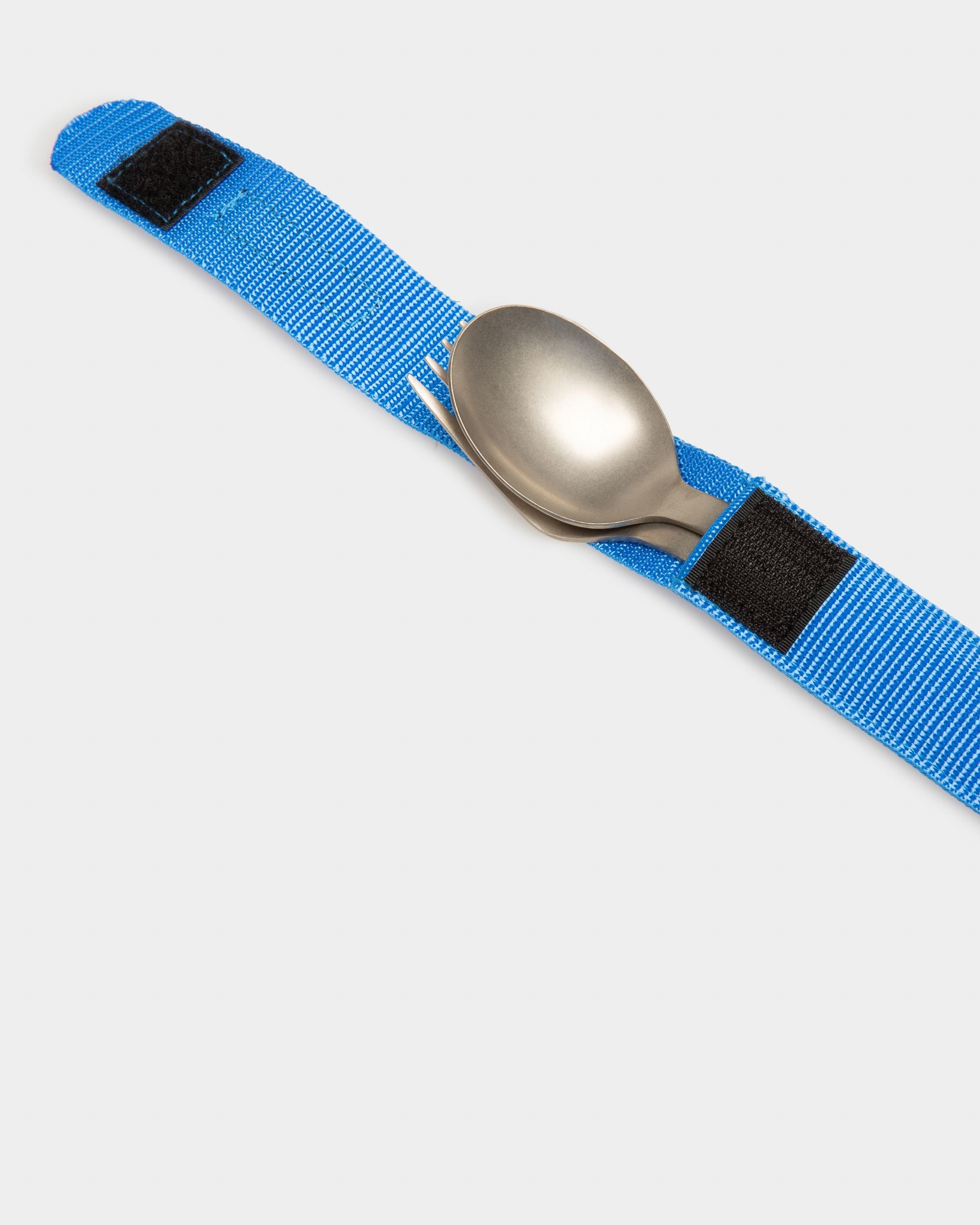 Ensemble Fourchette Et Cuillère Accessoire En Titane Argenté - Homme - Bally - 03